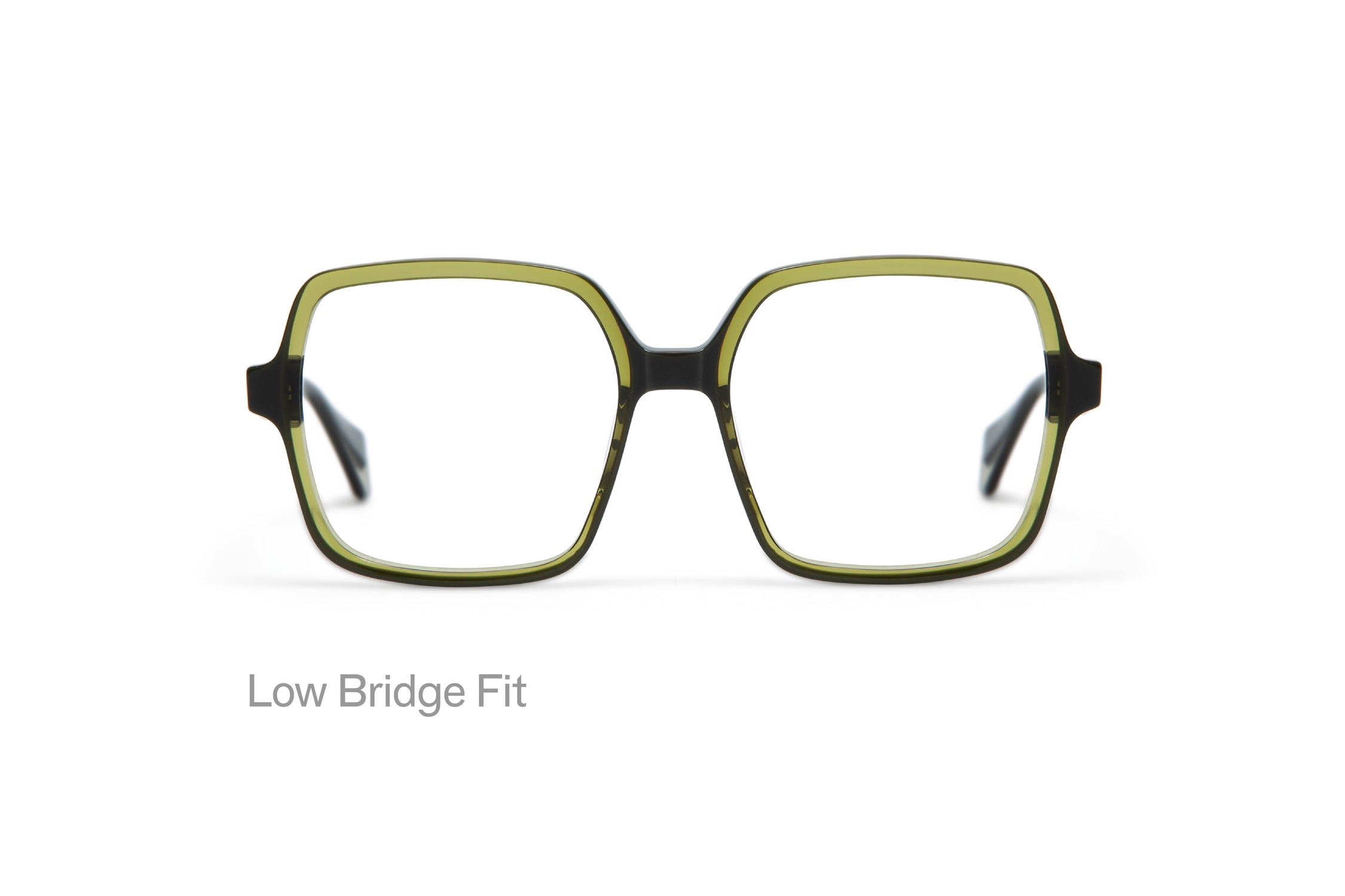 VIVID: Cuadrada Acetato Verde optical glasses by GIGI STUDIOS 5044