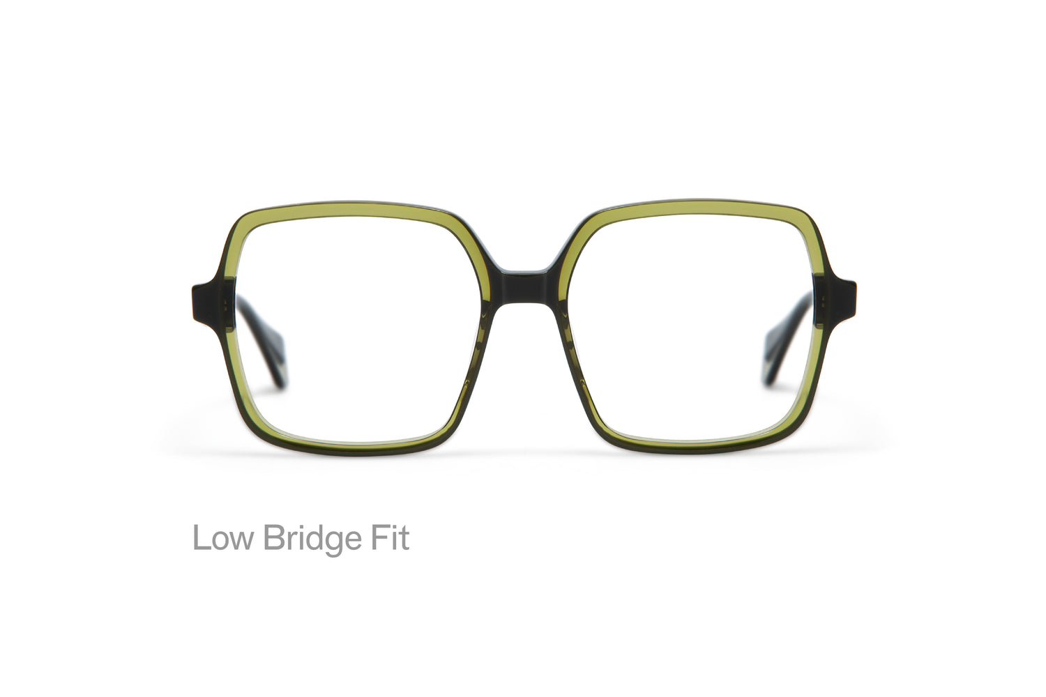 VIVID: Cuadrada Acetato Verde optical glasses by GIGI STUDIOS 5044