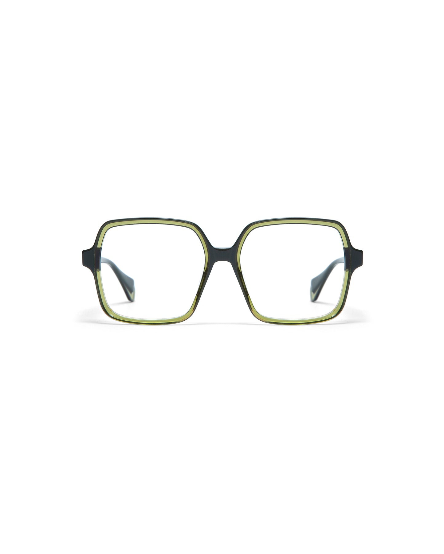 VIVID: Cuadrada Acetato Verde optical glasses by GIGI STUDIOS 5059
