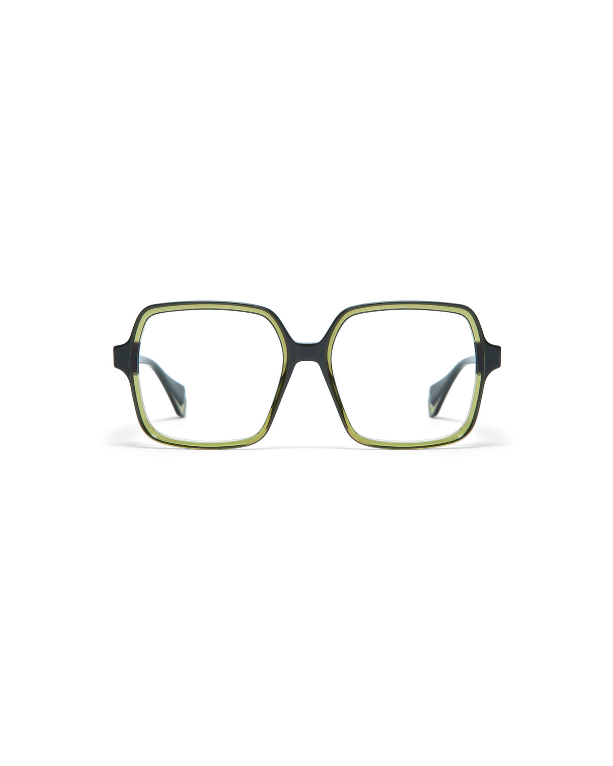 VIVID: Cuadrada Acetato Verde optical glasses by GIGI STUDIOS 5059