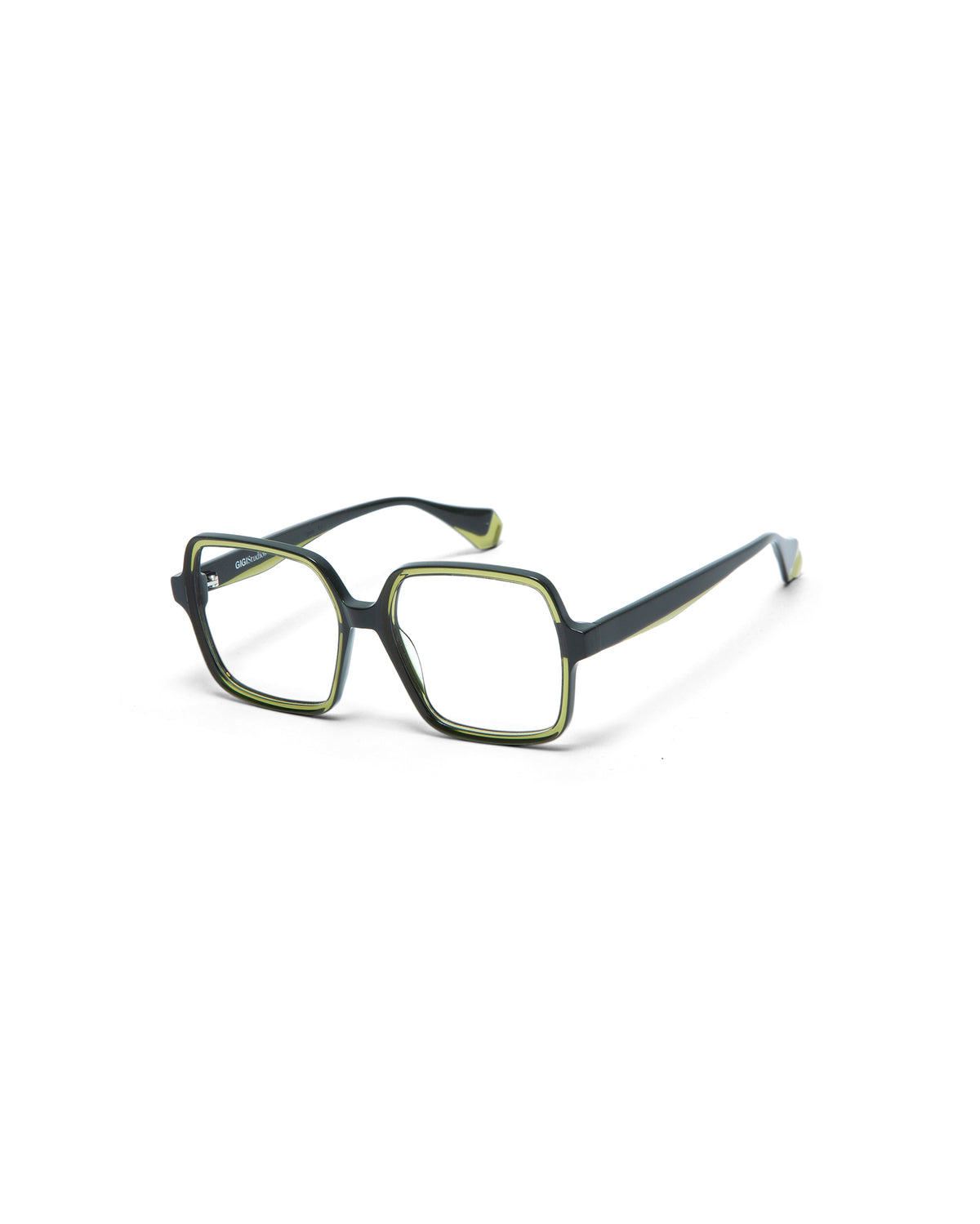 VIVID: Cuadrada Acetato Verde optical glasses by GIGI STUDIOS 5061
