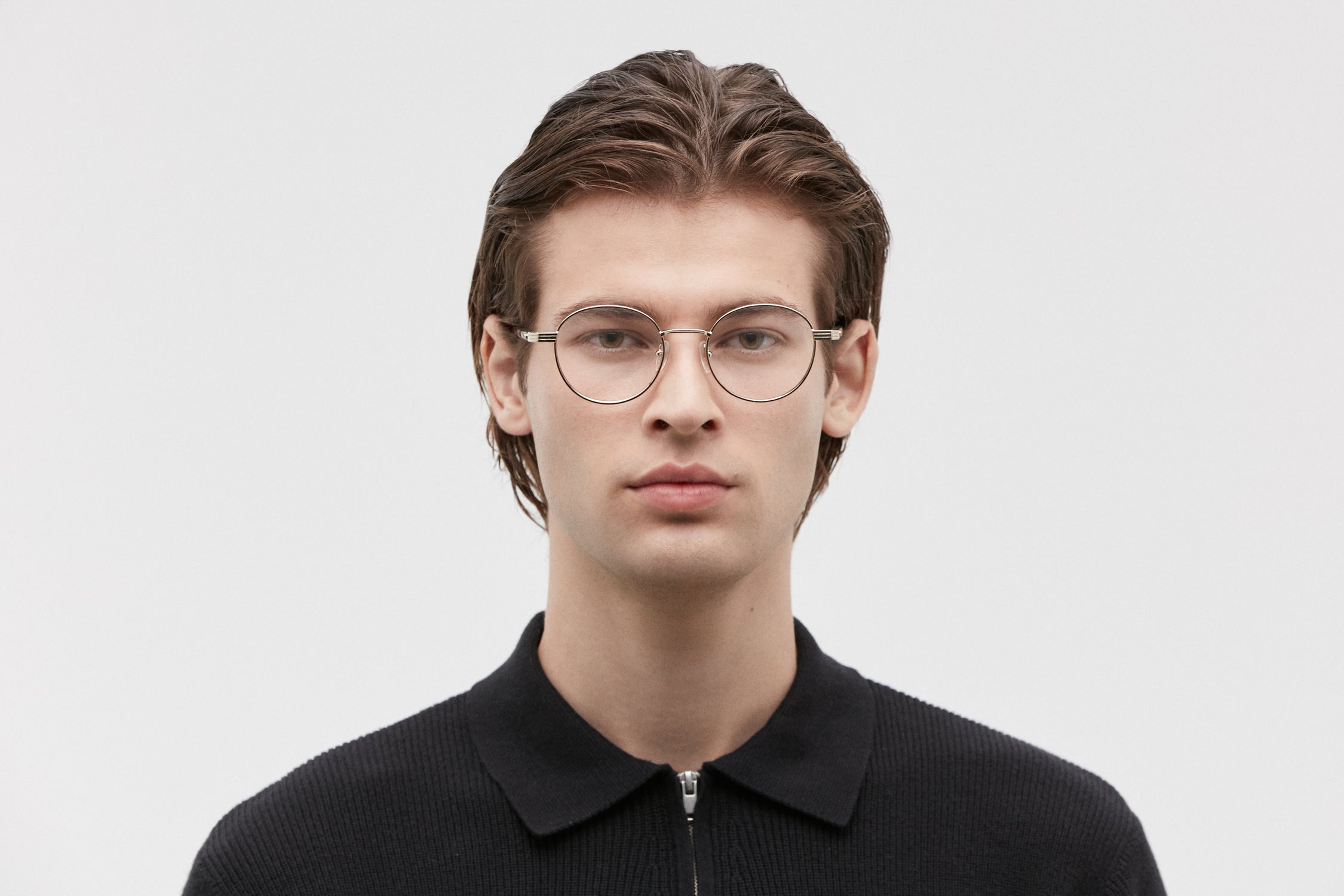 HAWKING: Redondas Acetato-Metal Noir optical glasses by GIGI STUDIOS 5389