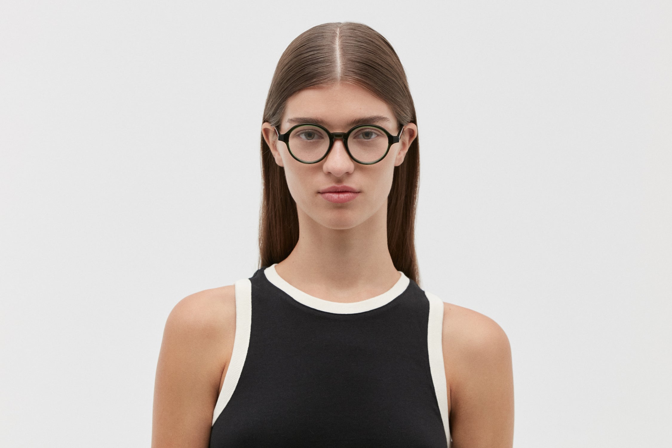 MILOS: Redondas Acetato Verde optical glasses by GIGI STUDIOS 5543