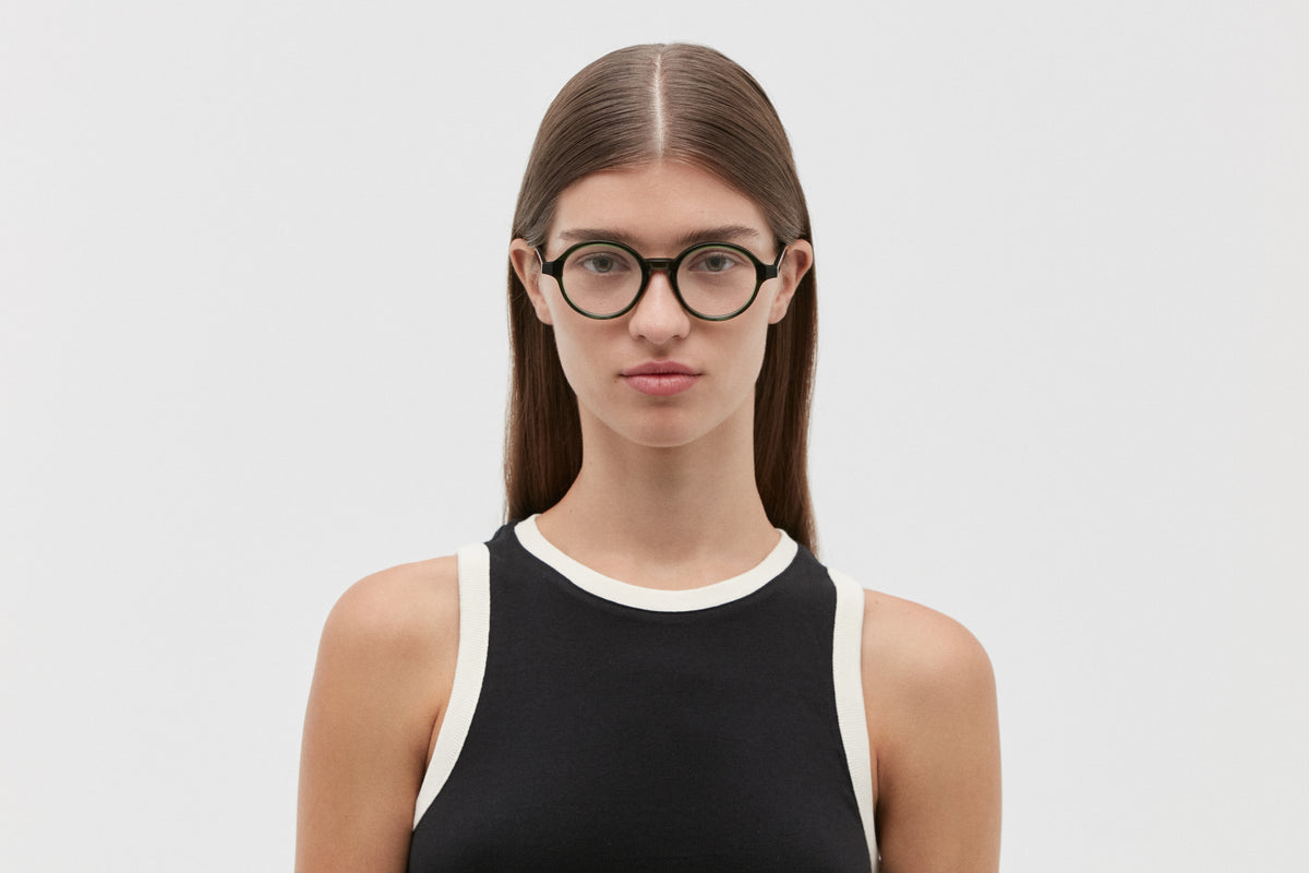 MILOS: Redondas Acetato Verde optical glasses by GIGI STUDIOS 5543