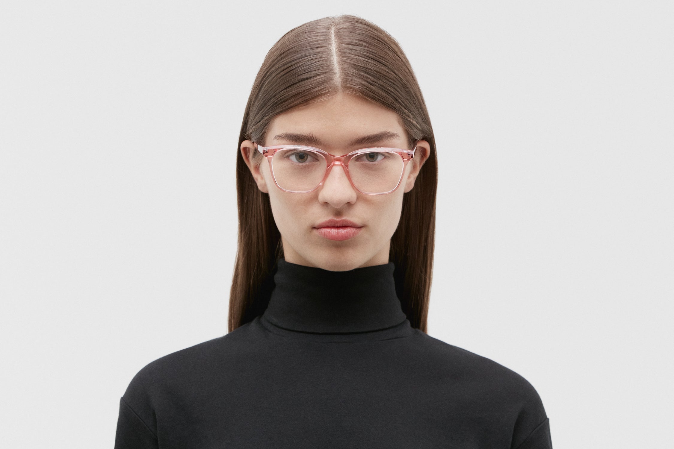 HIDRA: Cuadrada Acetato Rosa optical glasses by GIGI STUDIOS 5558