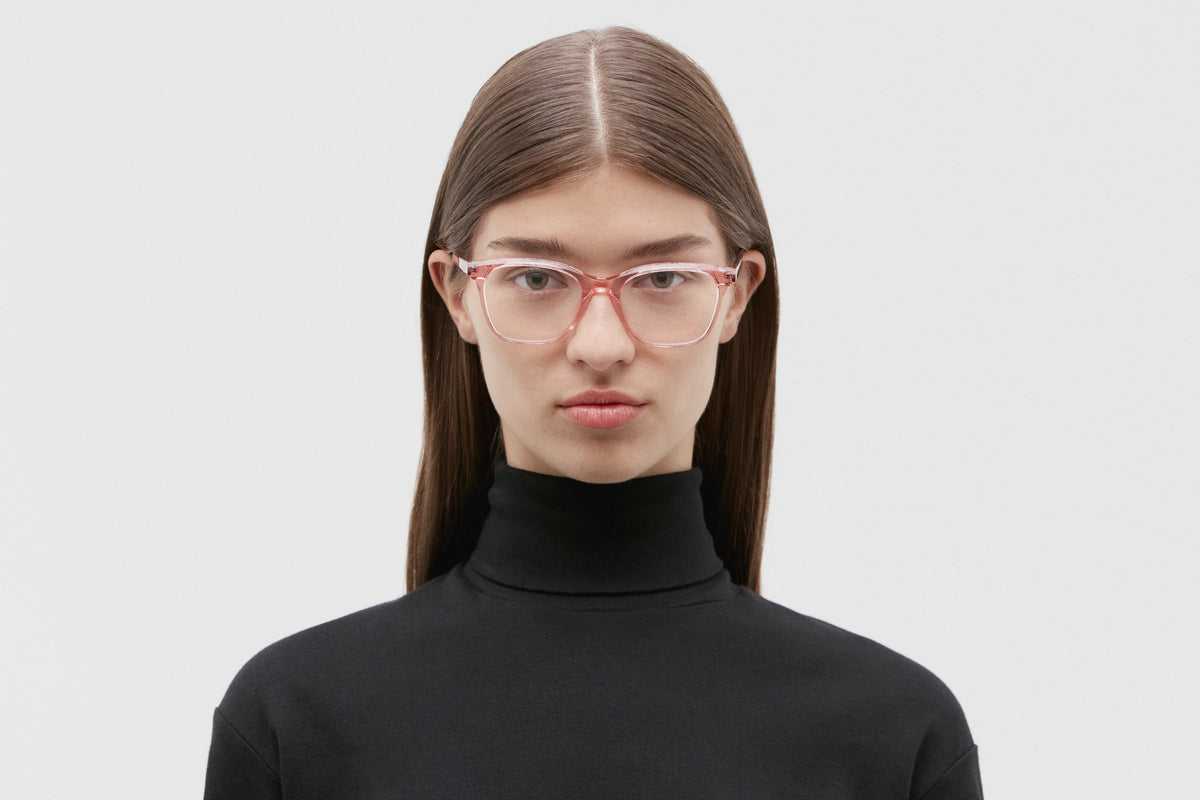 HIDRA: Cuadrada Acetato Rosa optical glasses by GIGI STUDIOS 5558