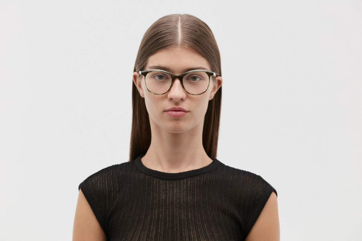 KIOTO: Cat Eye Acetato Verde optical glasses by GIGI STUDIOS 5573