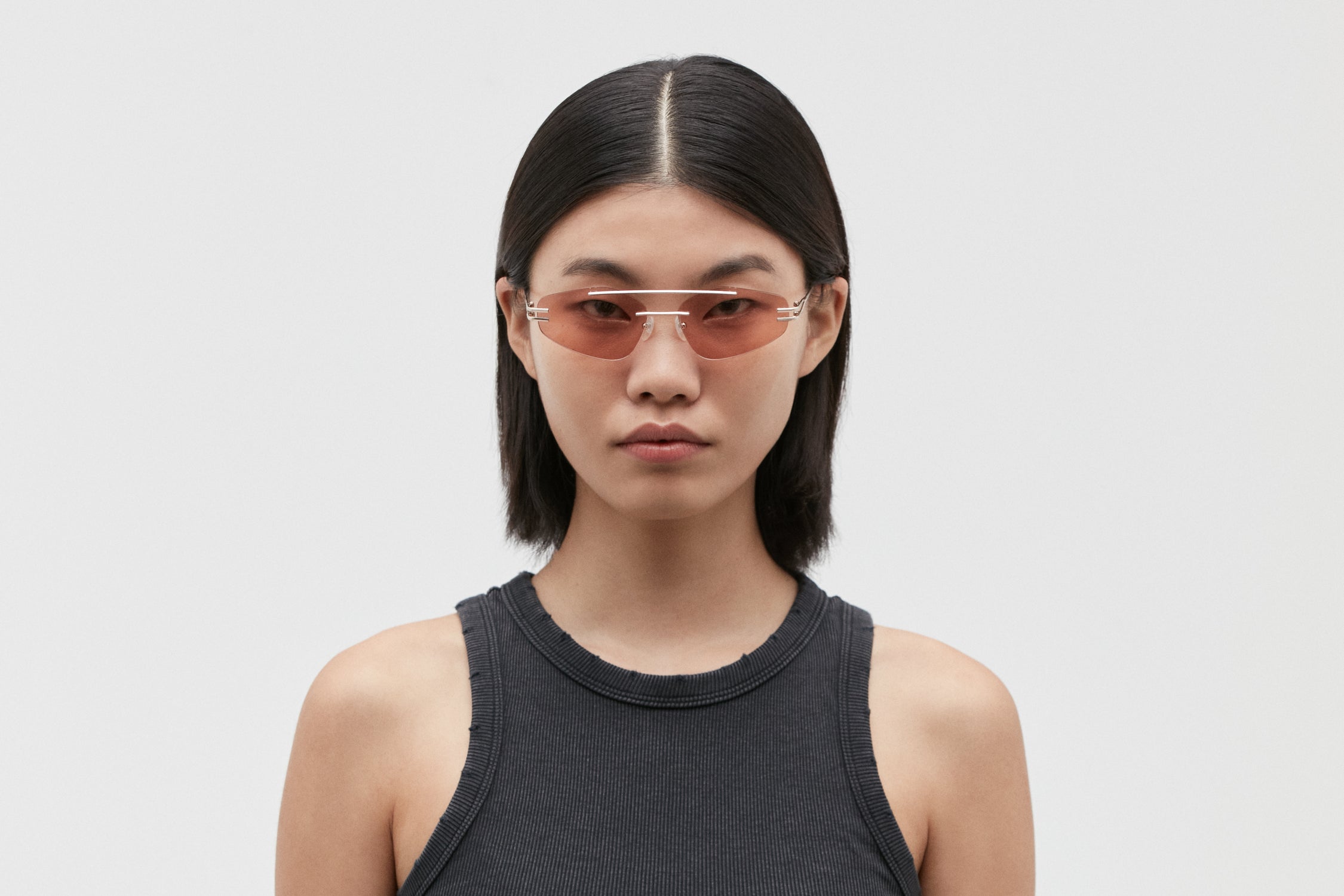 NONA: Geométricas Metal Rosa sunglasses by GIGI STUDIOS 5583