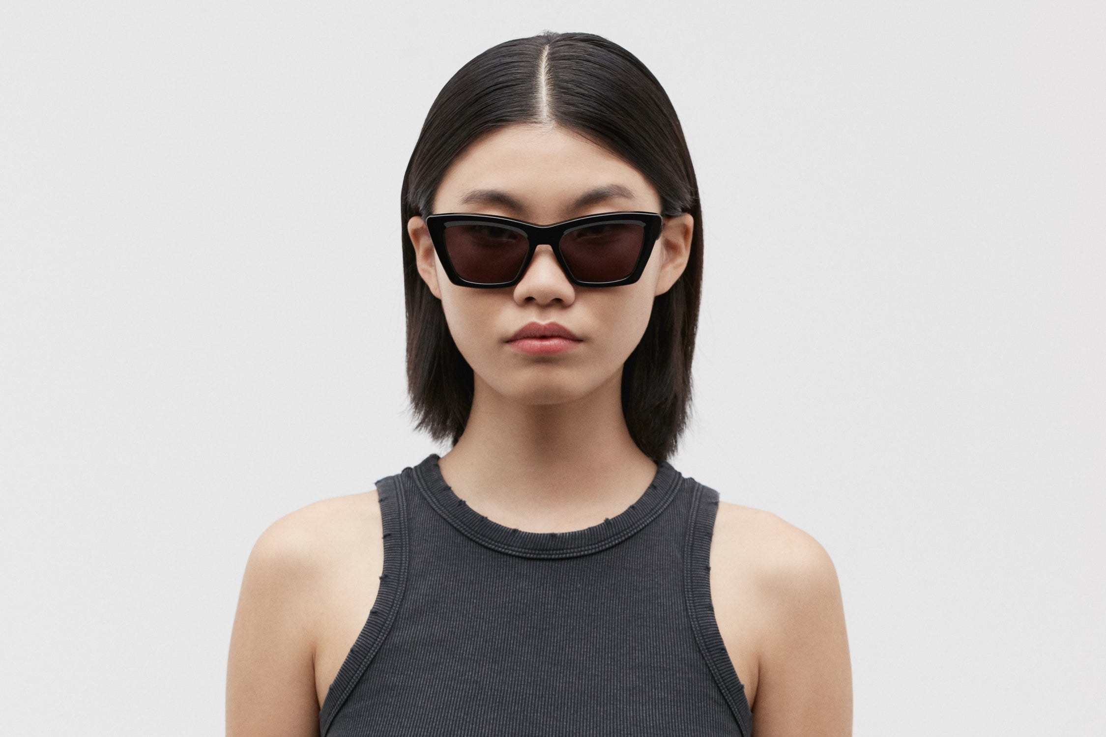 ESMERALDA: Cat Eye Acetato Noir sunglasses by GIGI STUDIOS 5713