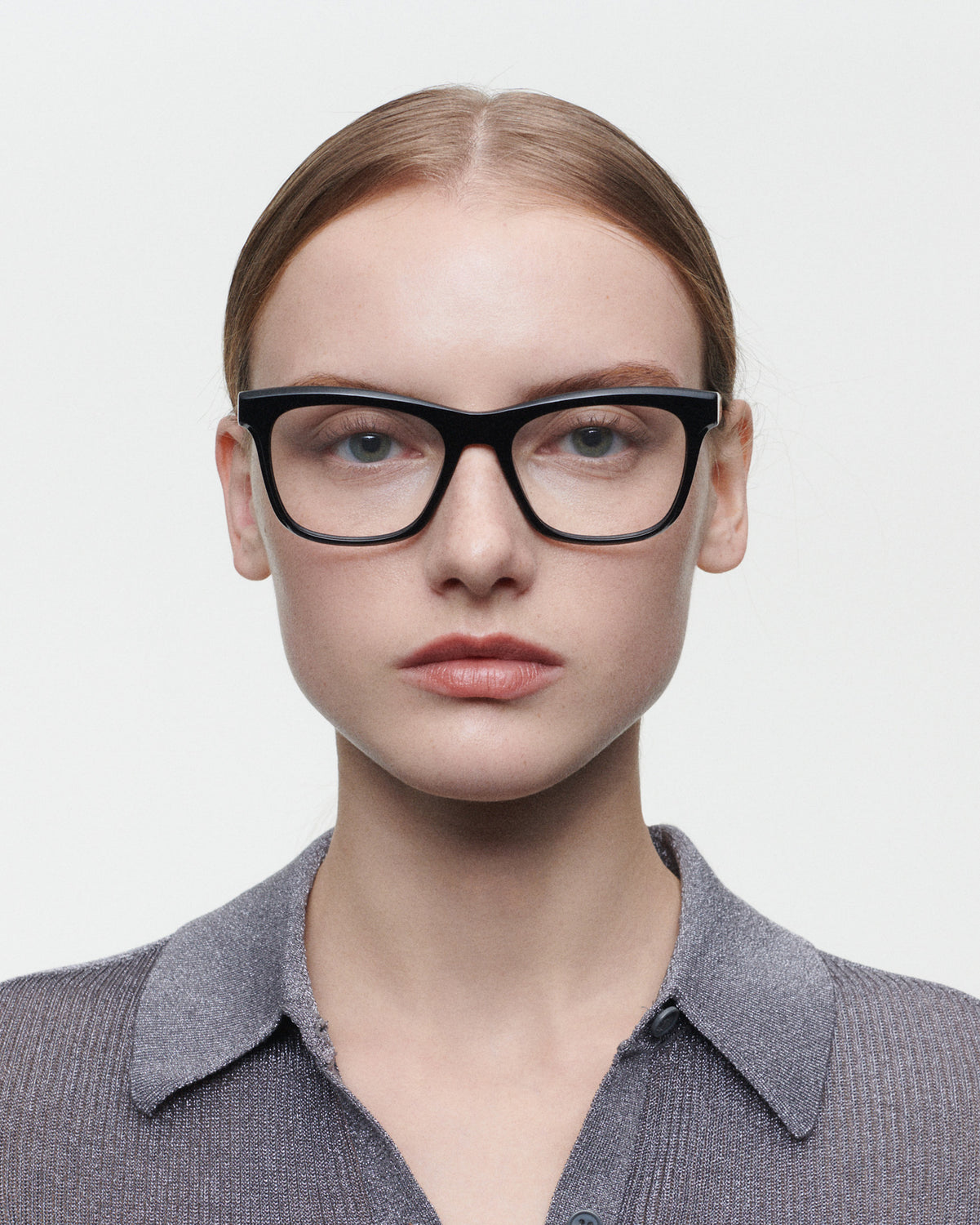 LIZZIE : Cuadrada Acetato Noir optical glasses by GIGI STUDIOS 5921