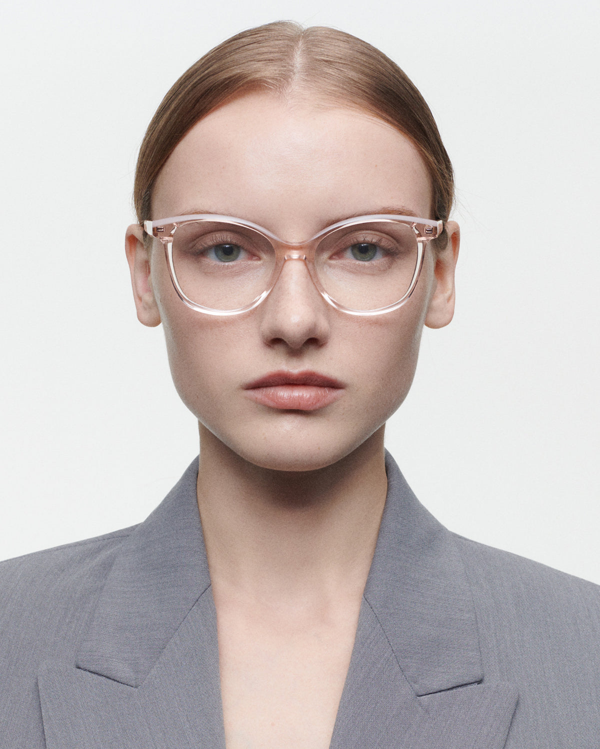 HILARY : Cuadrada Acetato Transparente optical glasses by GIGI STUDIOS 5950