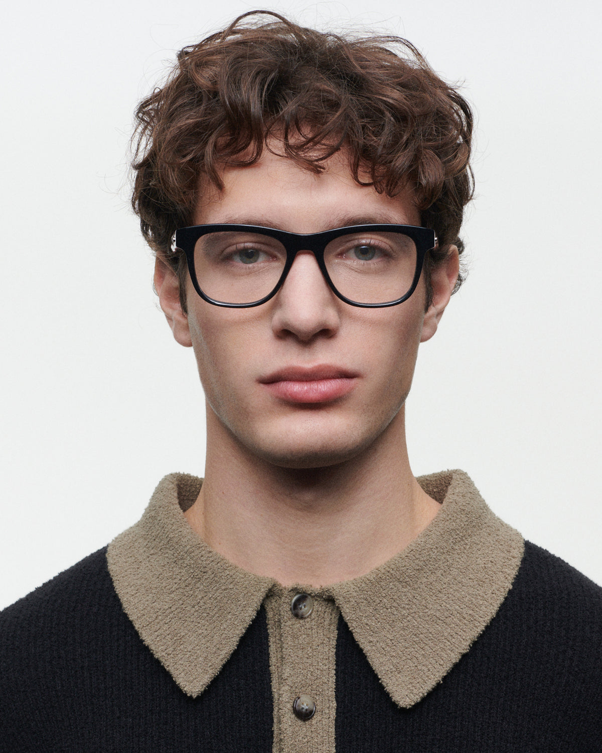 BENEDETTI : Cuadrada Acetato Noir optical glasses by GIGI STUDIOS 6114