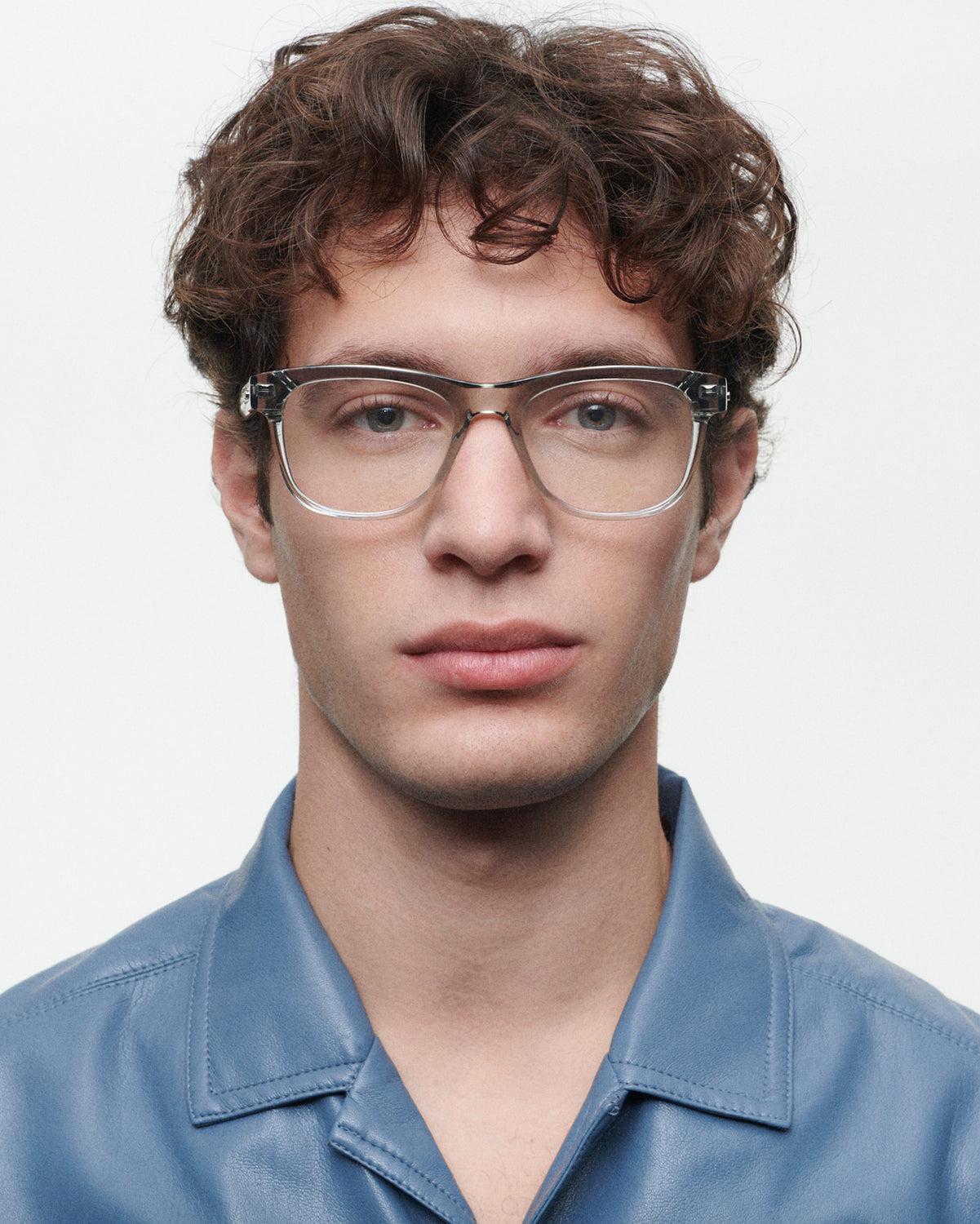 BENEDETTI : Cuadrada Acetato Transparente optical glasses by GIGI STUDIOS 6120