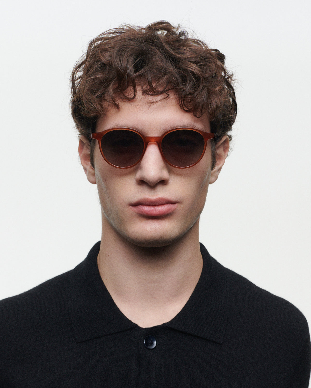 OHARA: Redondas Acetato Jaune sunglasses by GIGI STUDIOS 6310
