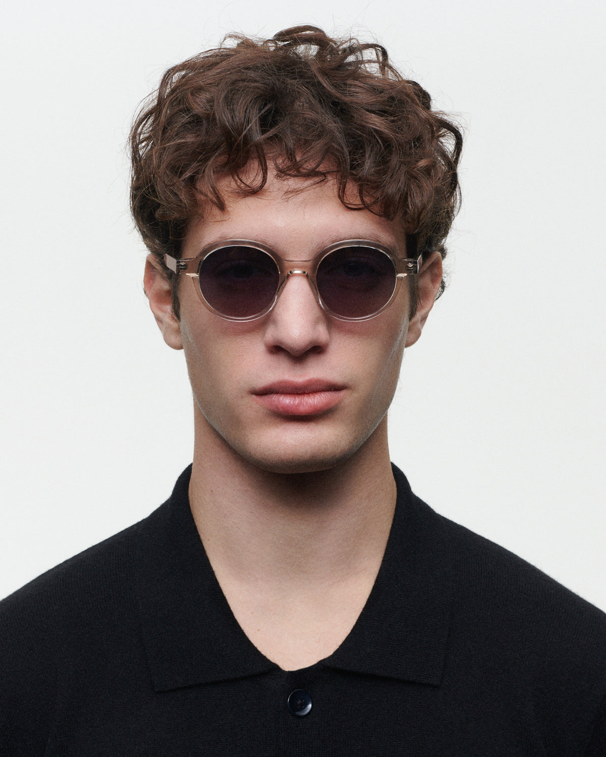 AMALFI : Redondas Acetato Transparente sunglasses by GIGI STUDIOS 6338