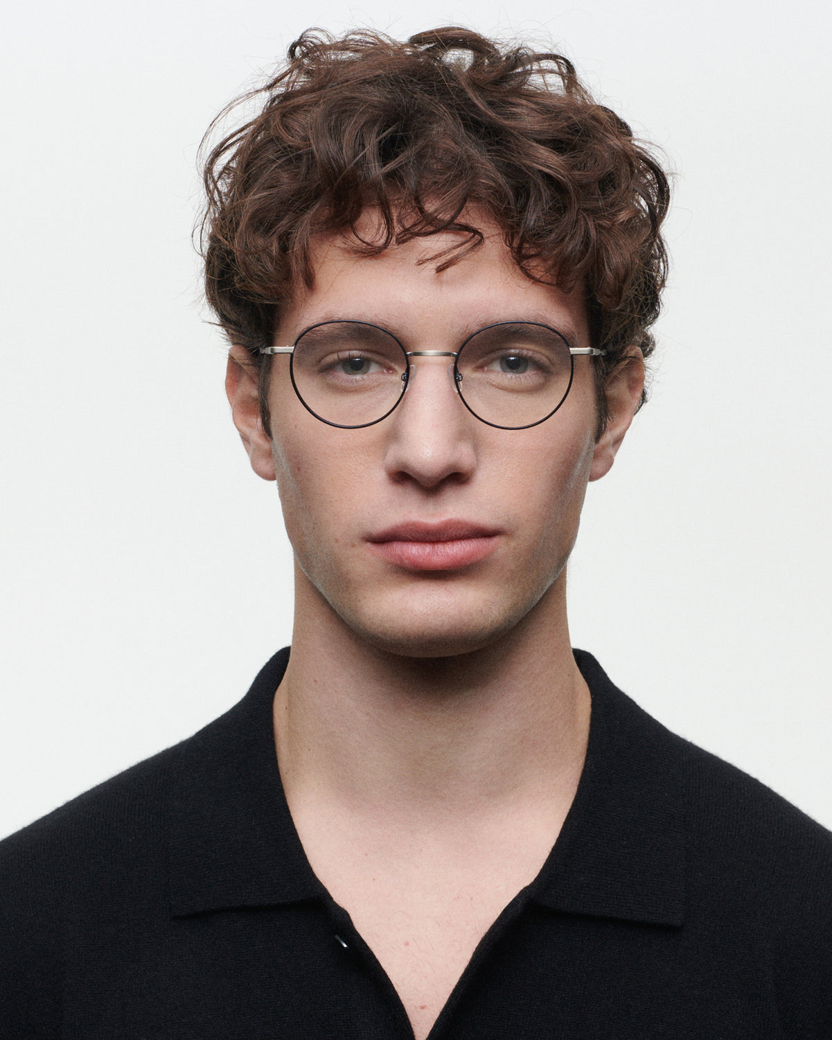 NAPOLI : Redondas Metal Azul optical glasses by GIGI STUDIOS 6354