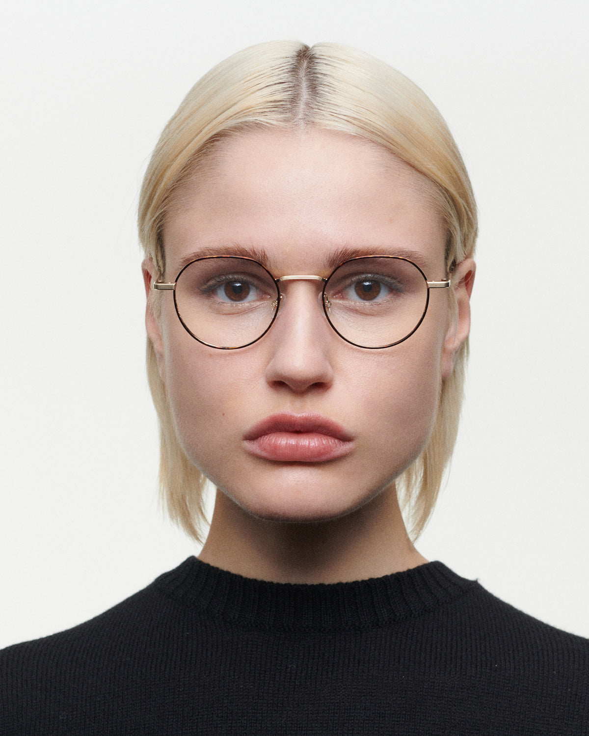 DELOS: Redondas Metal Doré optical glasses by GIGI STUDIOS 6362