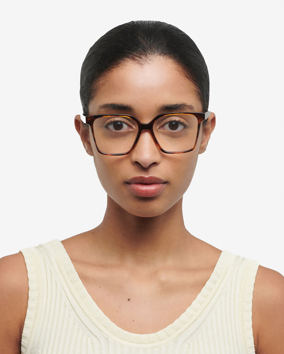 TENDER: Cuadrada Acetato Havana optical glasses by GIGI STUDIOS 905