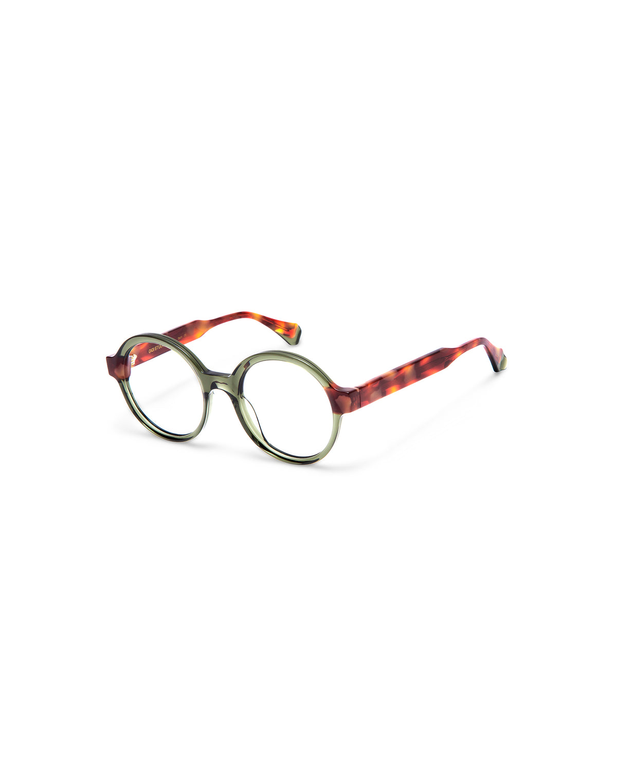 ROXANE: Redondas Acetato Verde optical glasses by GIGI STUDIOS 107