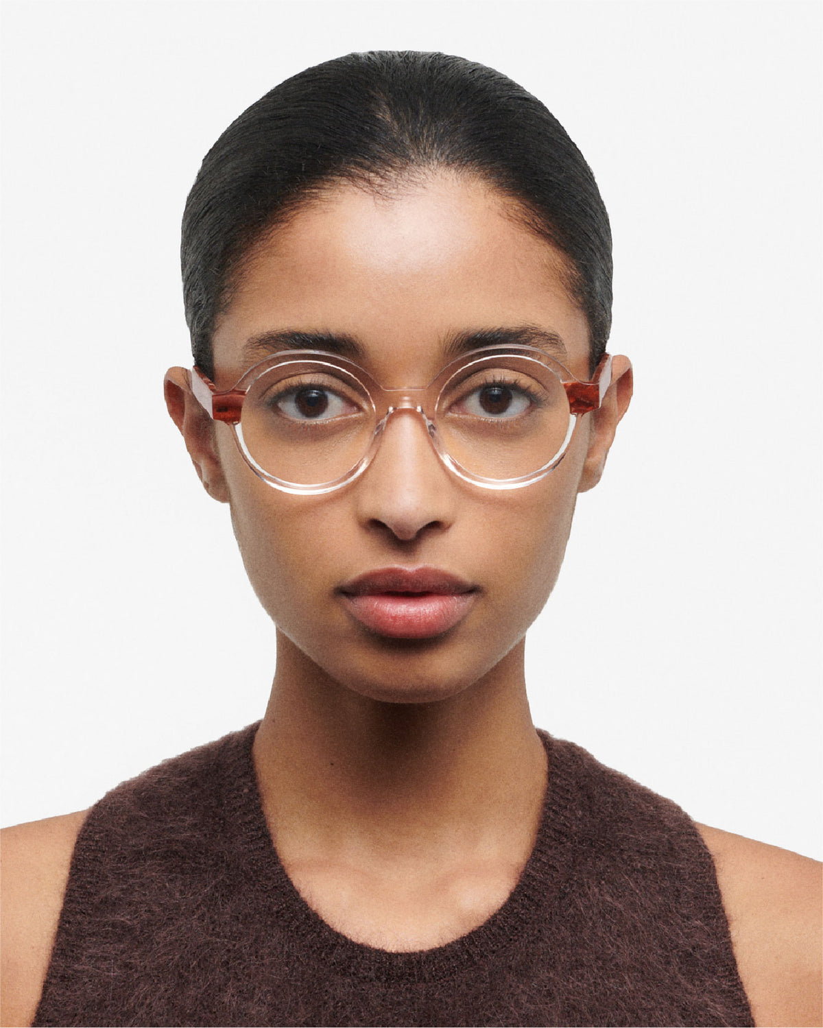 ROXANE: Redondas Acetato Transparente optical glasses by GIGI STUDIOS 114