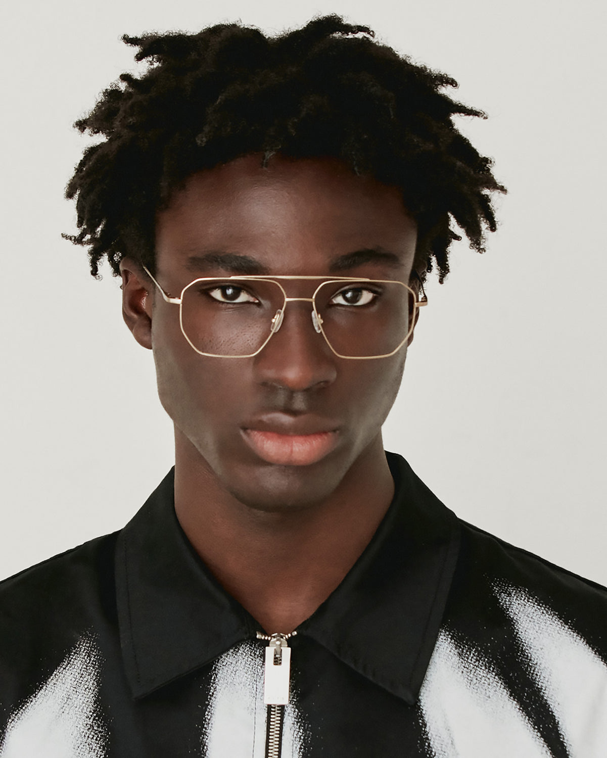 PHOENIX: Aviador Titanio Doré optical glasses by GIGI STUDIOS 1458