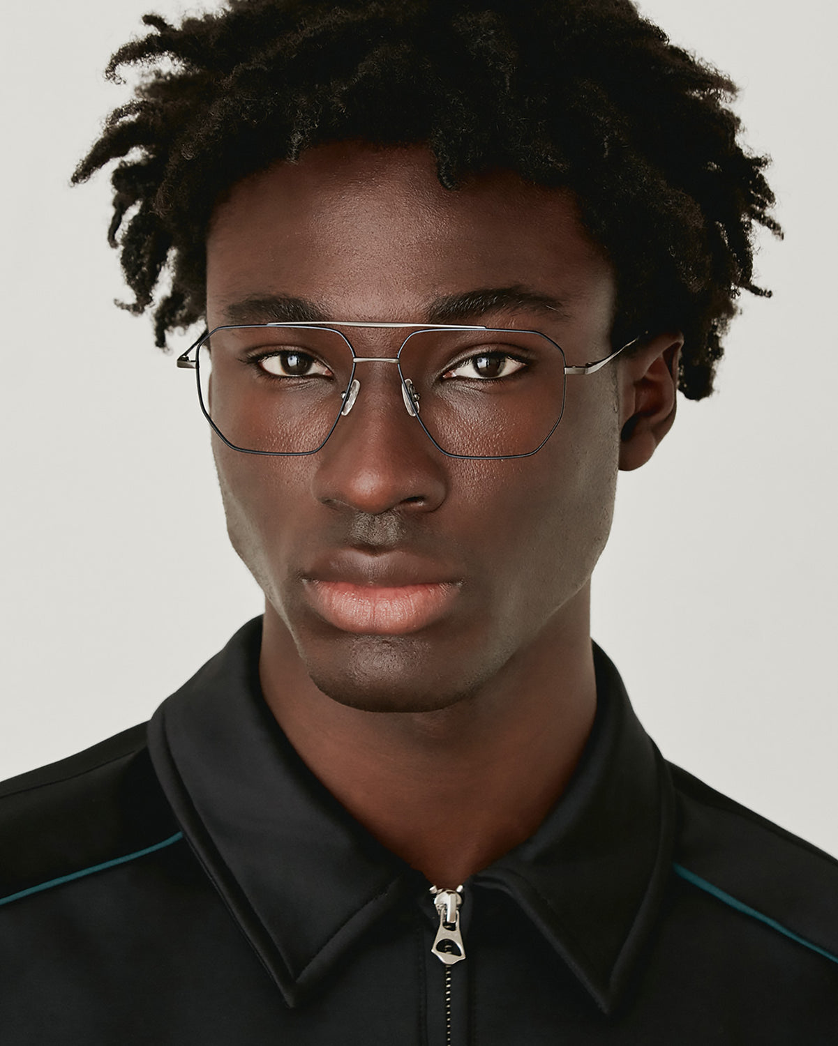 PHOENIX: Aviador Titanio Grigio optical glasses by GIGI STUDIOS 1466