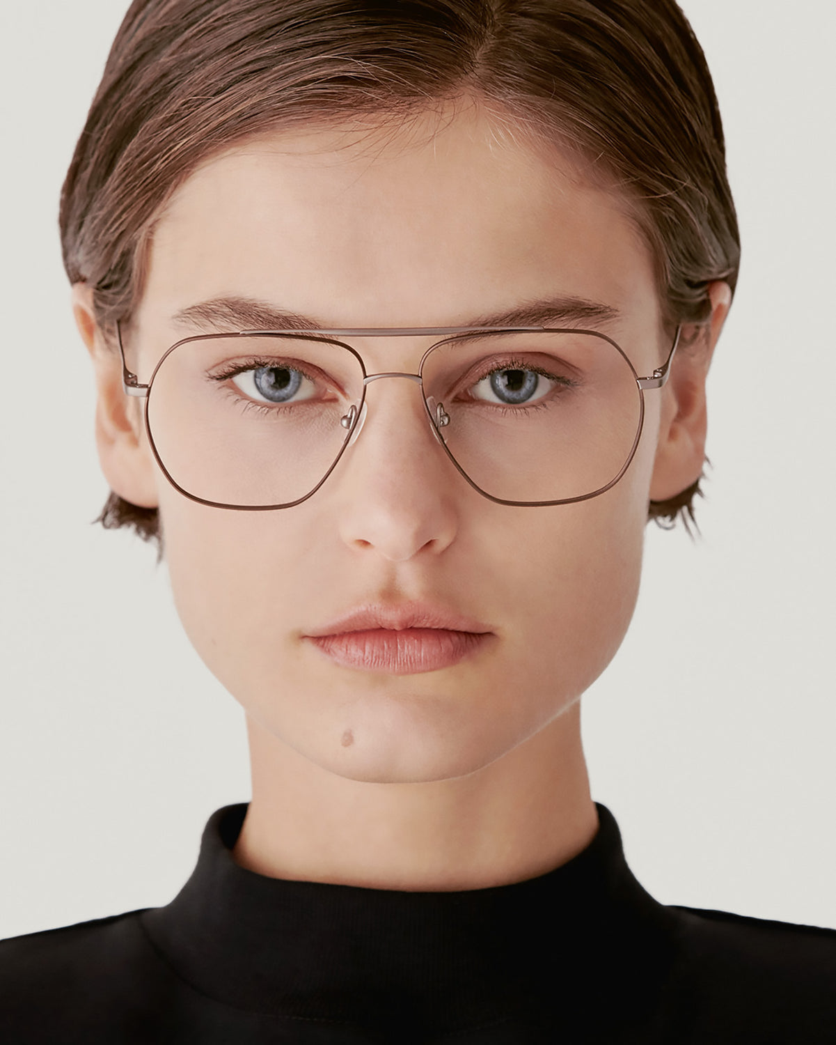 MAIA: Aviador Titanio Doré optical glasses by GIGI STUDIOS 1494