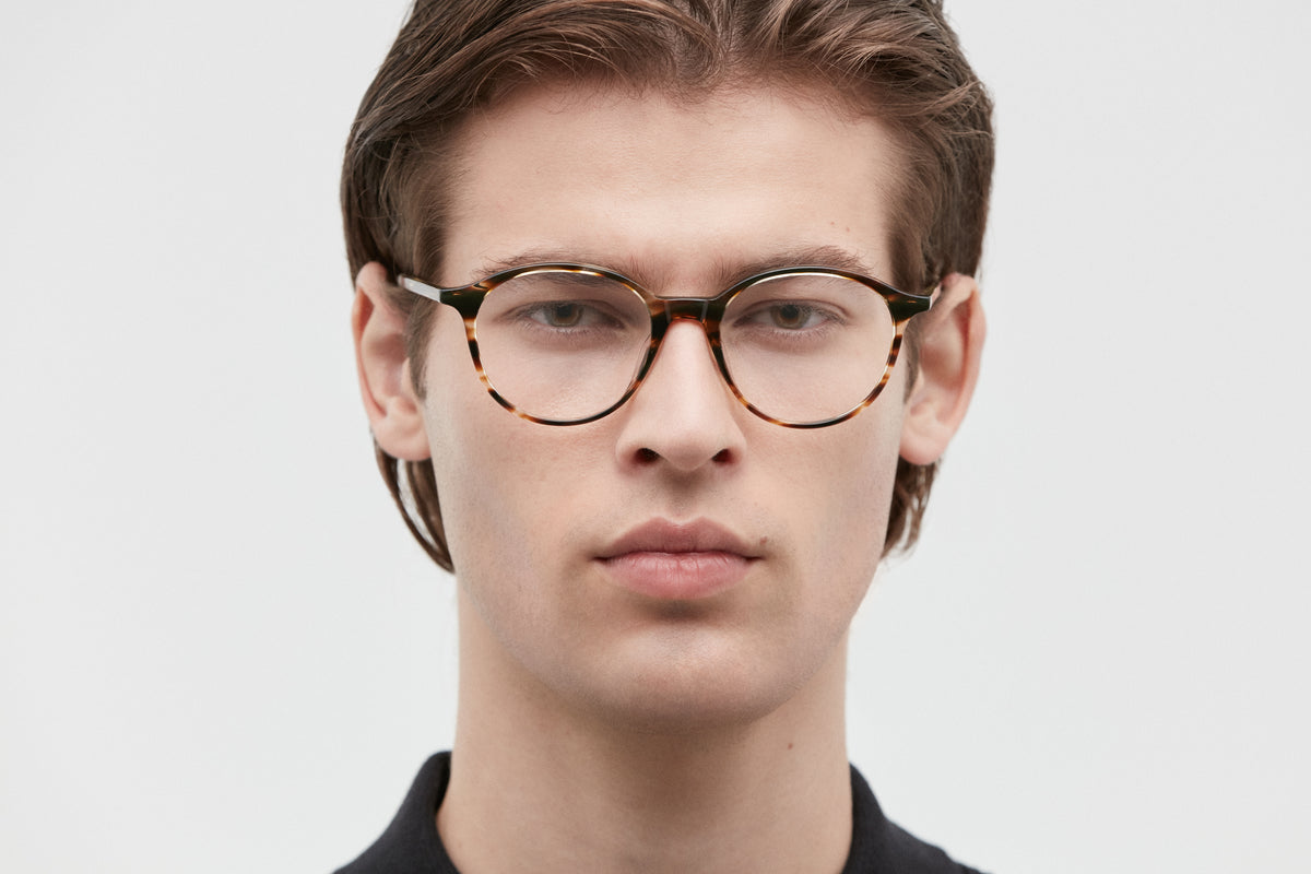 KOBE: Redondas Acetato Marrón optical glasses by GIGI STUDIOS 1529