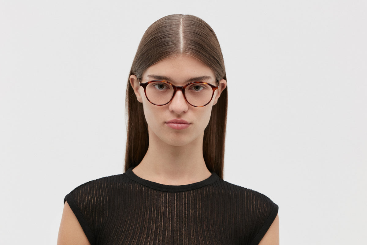 KOBE: Redondas Acetato Havana optical glasses by GIGI STUDIOS 1535