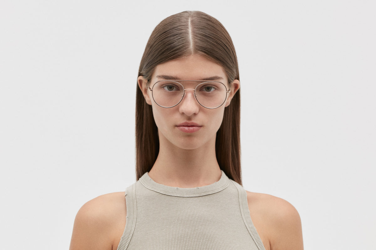 ARMIDA: Redondas Titanio Rosa optical glasses by GIGI STUDIOS 3640