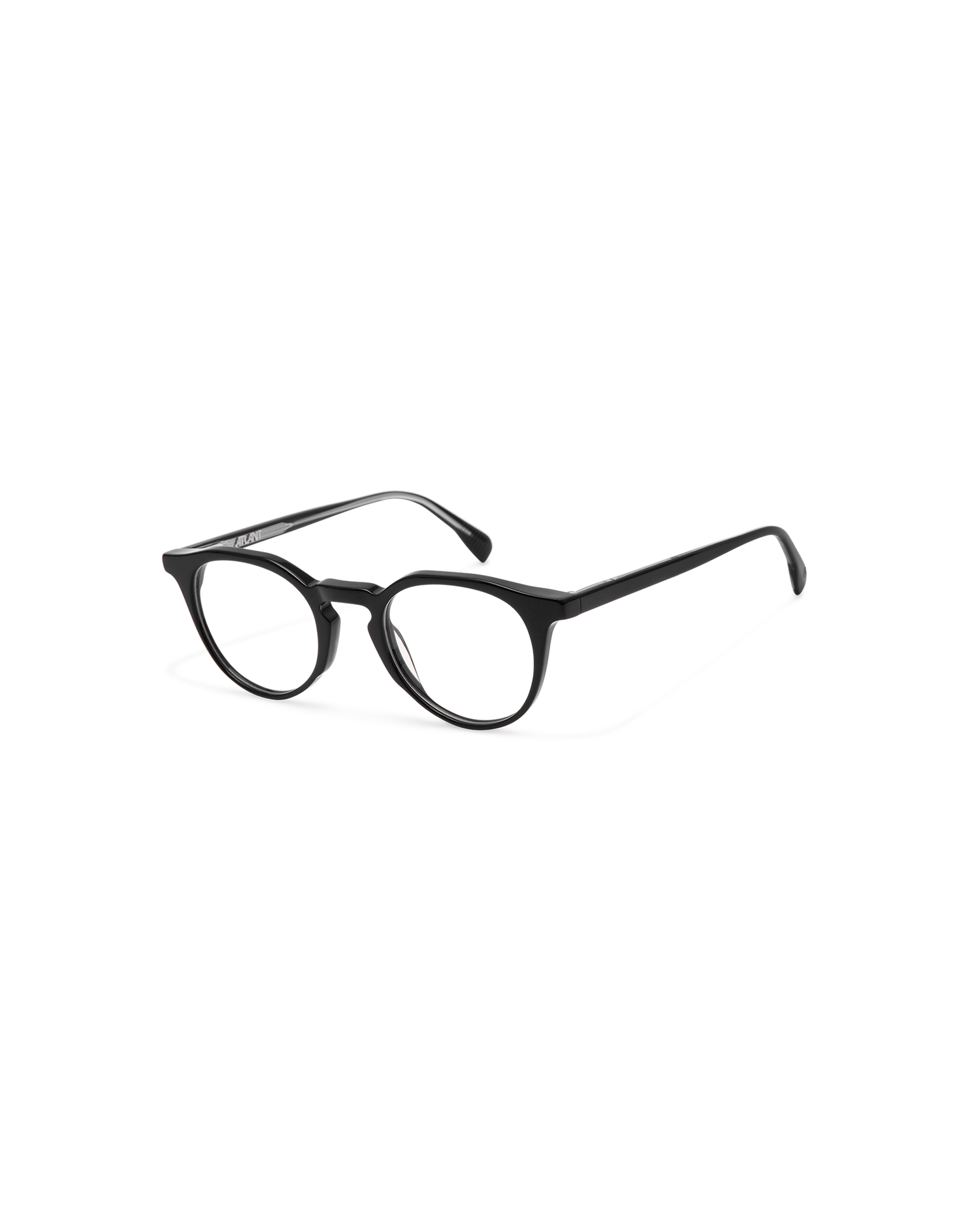 PETER: Redondas Acetato Noir optical glasses by ATLANT 12302