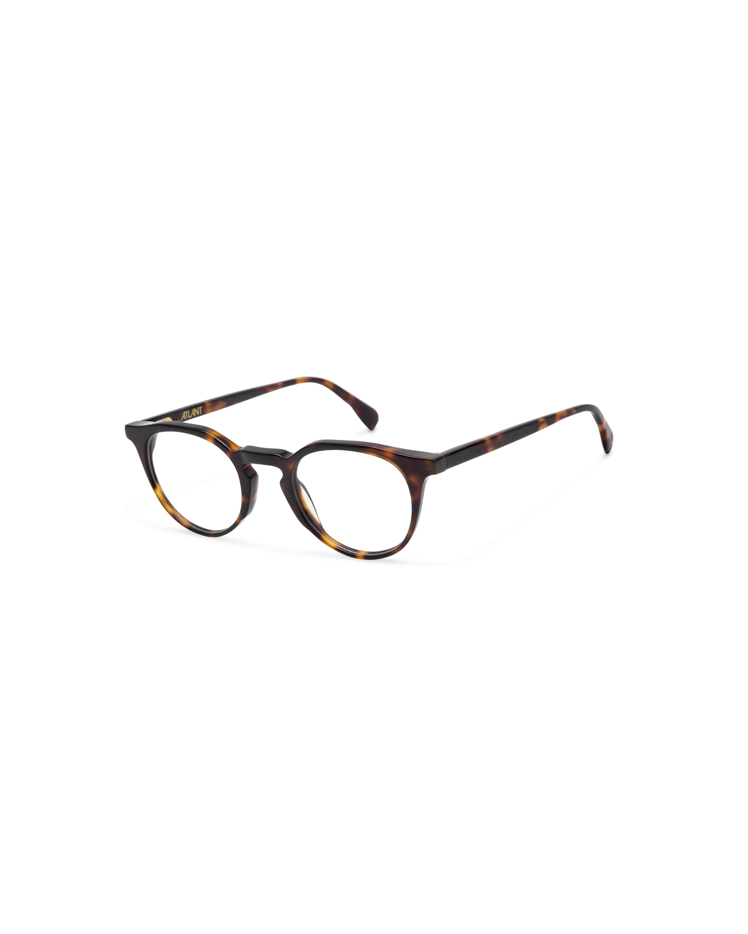PETER: Redondas Acetato Havana optical glasses by ATLANT 12303