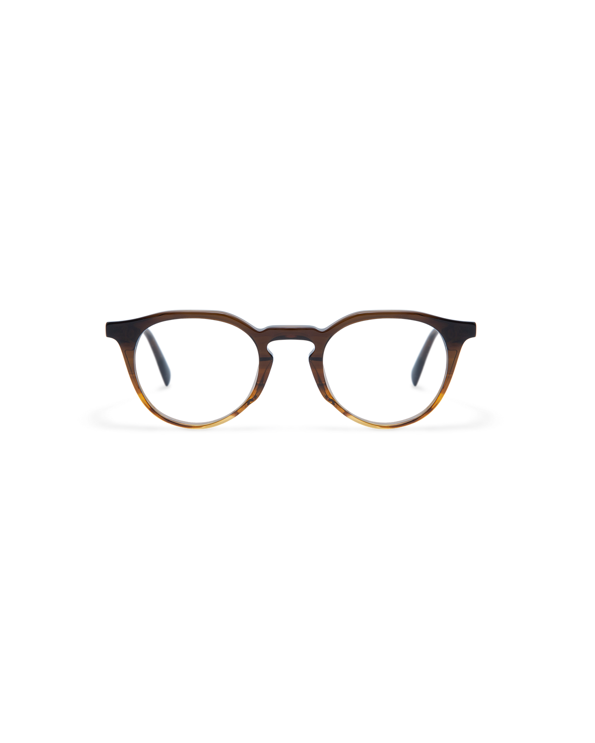 PETER: Redondas Acetato Marrón optical glasses by ATLANT 12231
