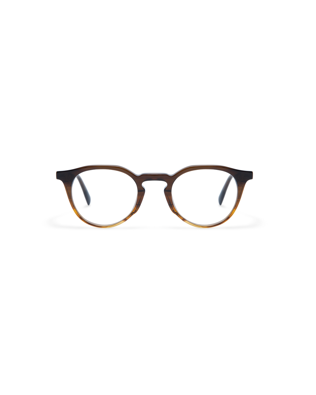 PETER: Redondas Acetato Marrón optical glasses by ATLANT 12231