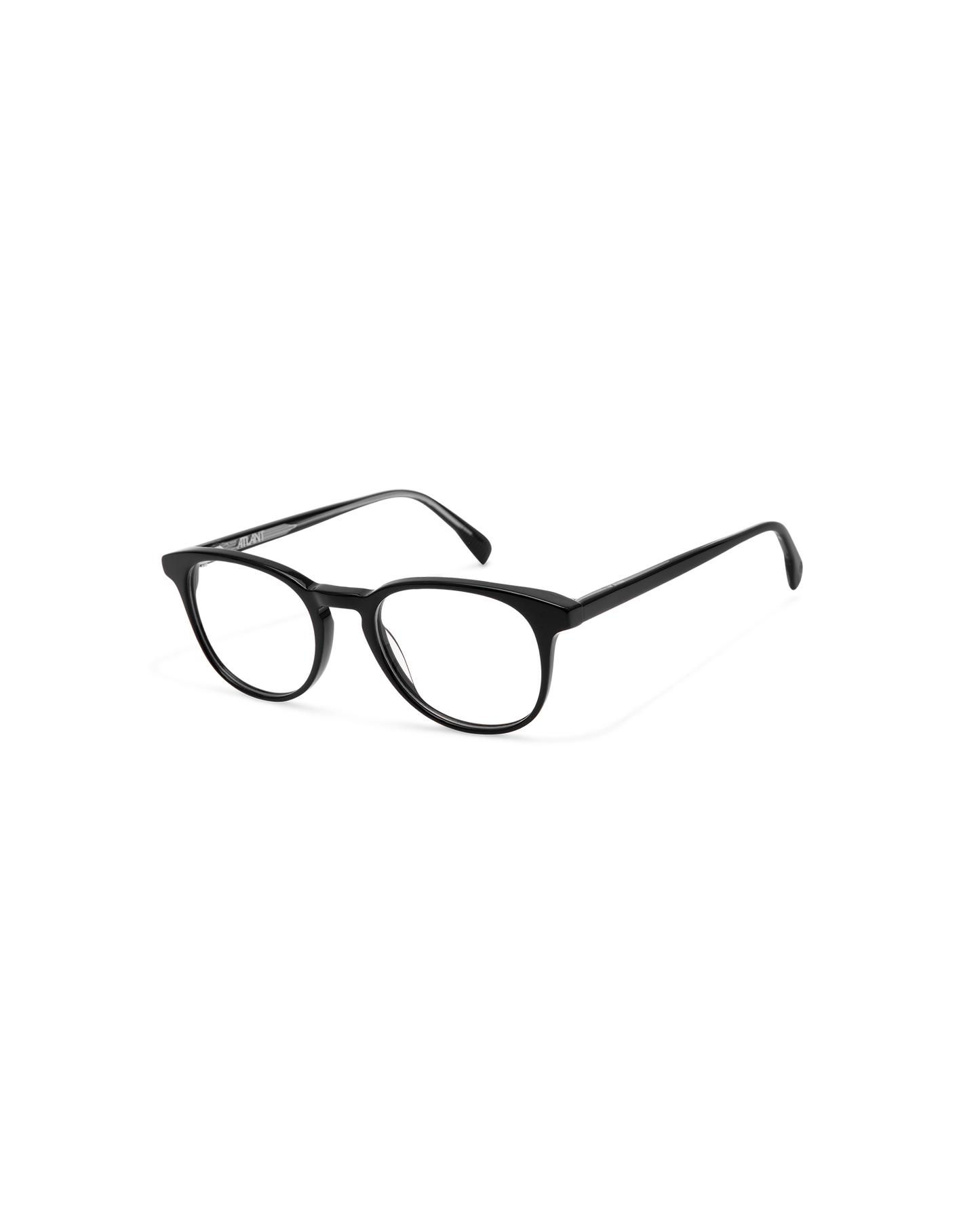 PAULO: Redondas Acetato Noir optical glasses by ATLANT 12306