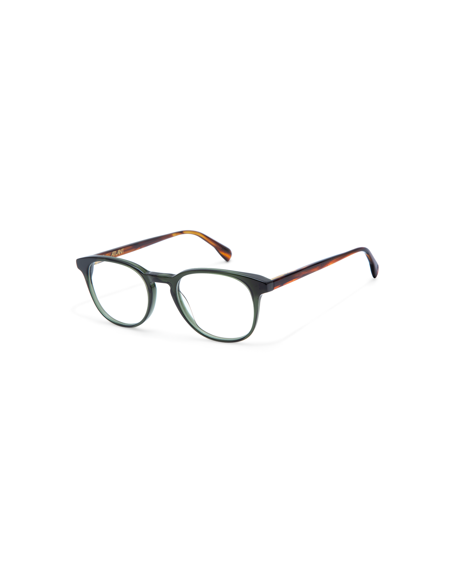 PAULO: Redondas Acetato Verde optical glasses by ATLANT 12308