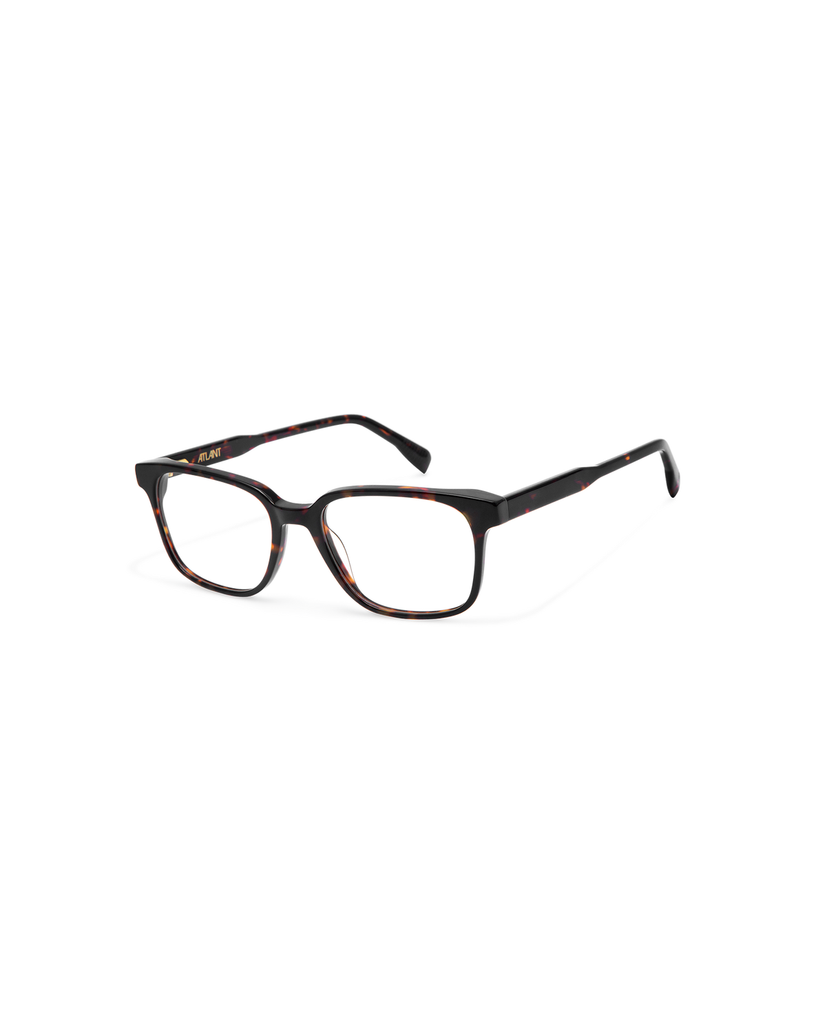 CEDRIC: Cuadrada Acetato Havana optical glasses by ATLANT 12311