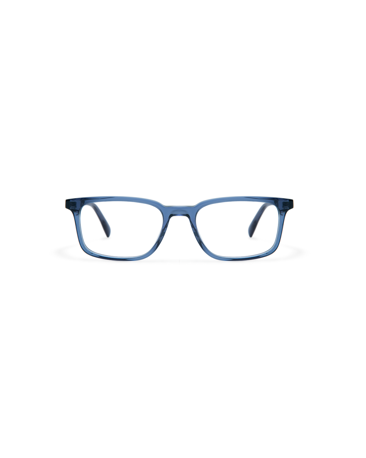 GLENN: Rectangular Acetato Azul optical glasses by ATLANT 12243