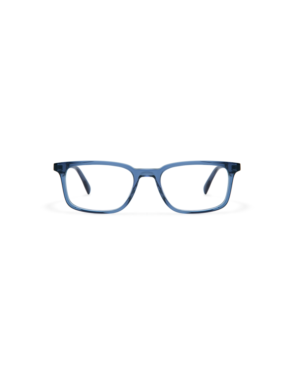 GLENN: Rectangular Acetato Azul optical glasses by ATLANT 12243