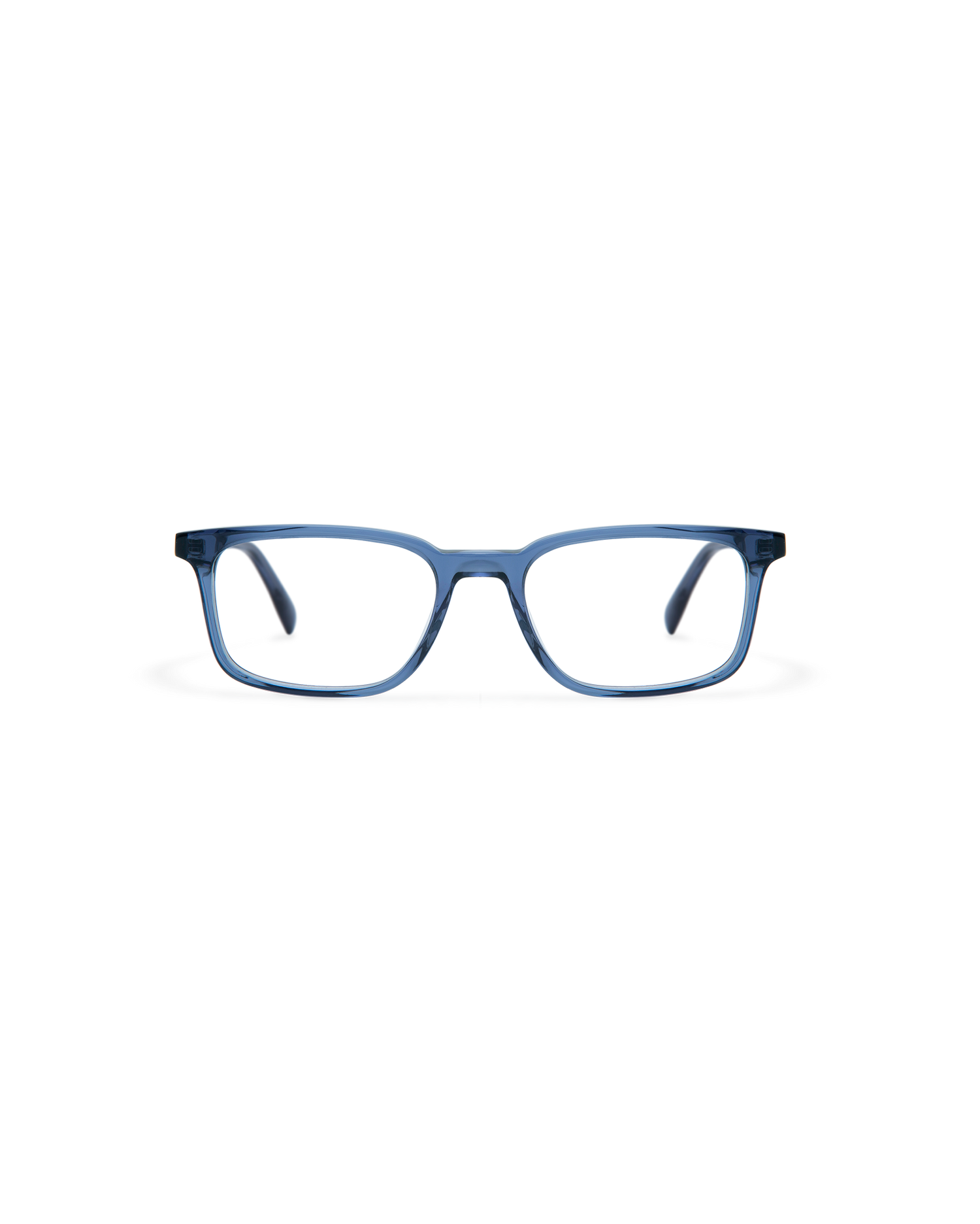 GLENN: Rectangular Acetato Azul optical glasses by ATLANT 12243