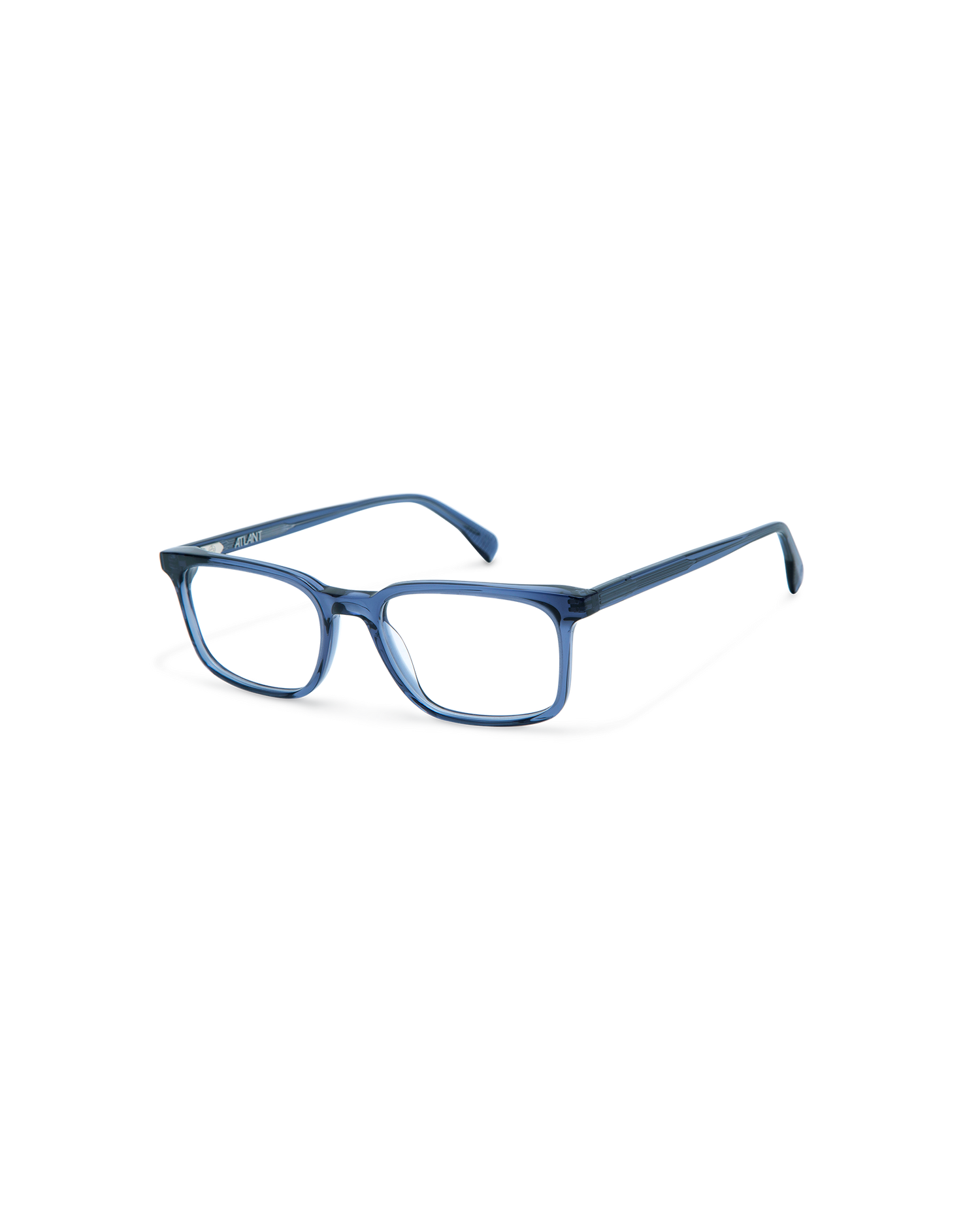 GLENN: Rectangular Acetato Azul optical glasses by ATLANT 12316