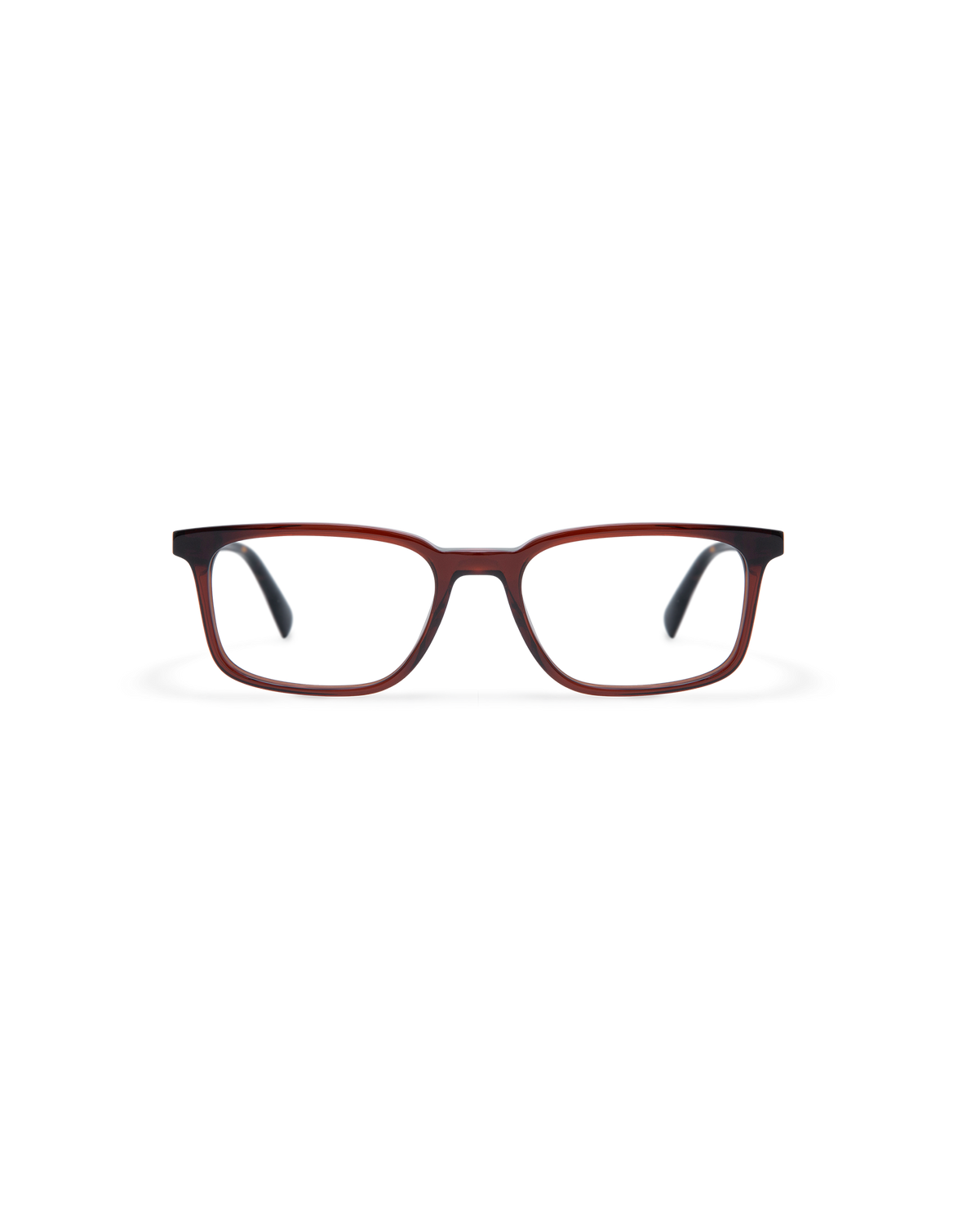 GLENN: Rectangular Acetato Rojo optical glasses by ATLANT 12244