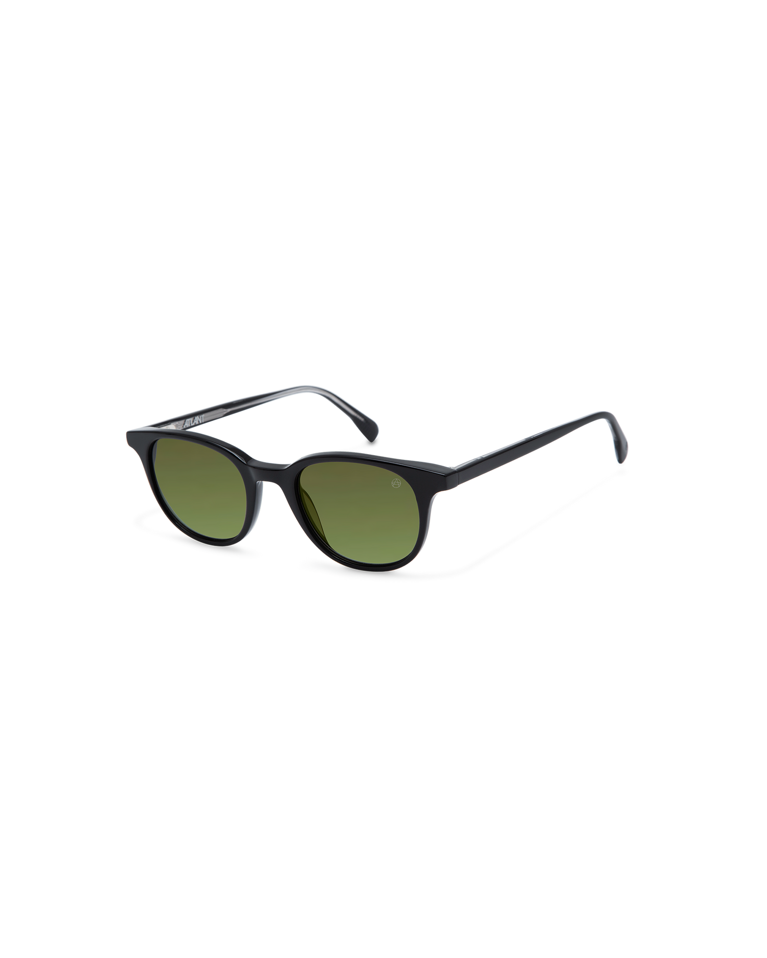 HELMUT: Redondas Acetato Noir sunglasses by ATLANT 12324