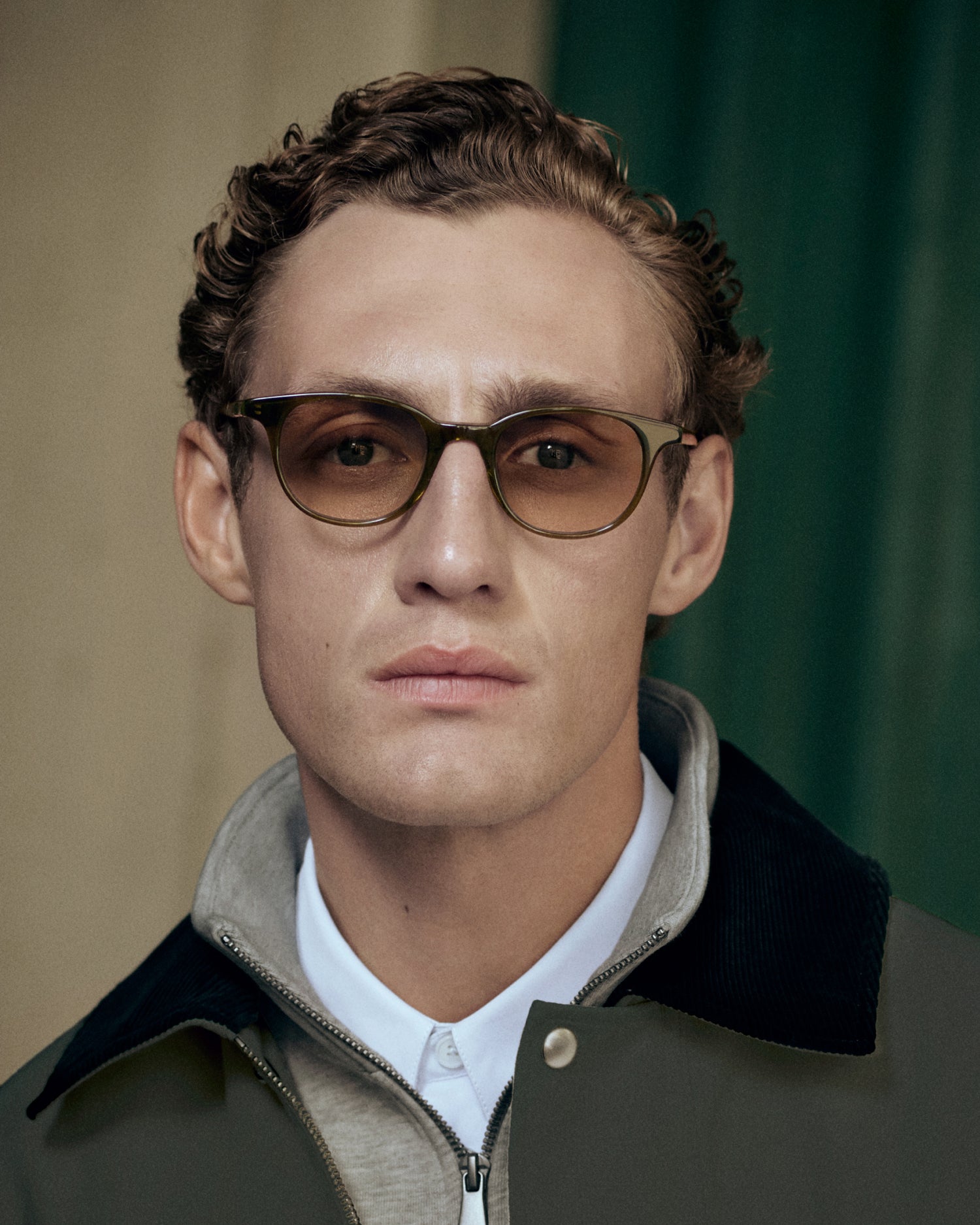 HELMUT: Redondas Acetato Verde sunglasses by ATLANT 13890