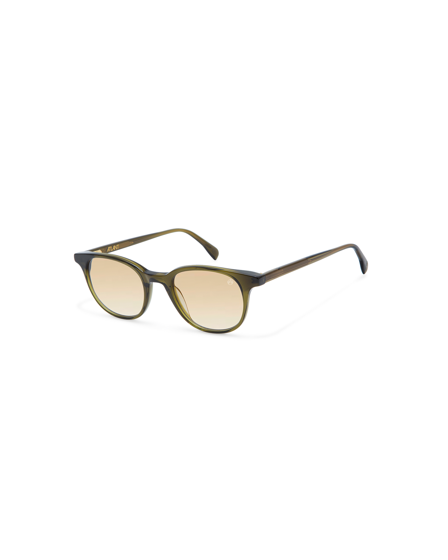 HELMUT: Redondas Acetato Verde sunglasses by ATLANT 12327