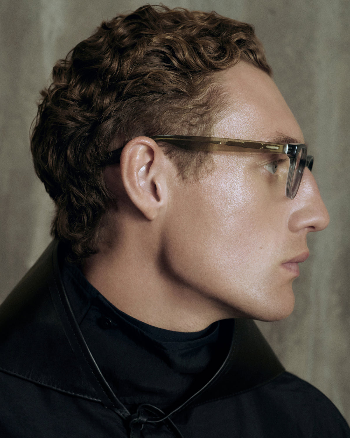 BREUER: Redondas Acetato Grigio optical glasses by ATLANT 13895