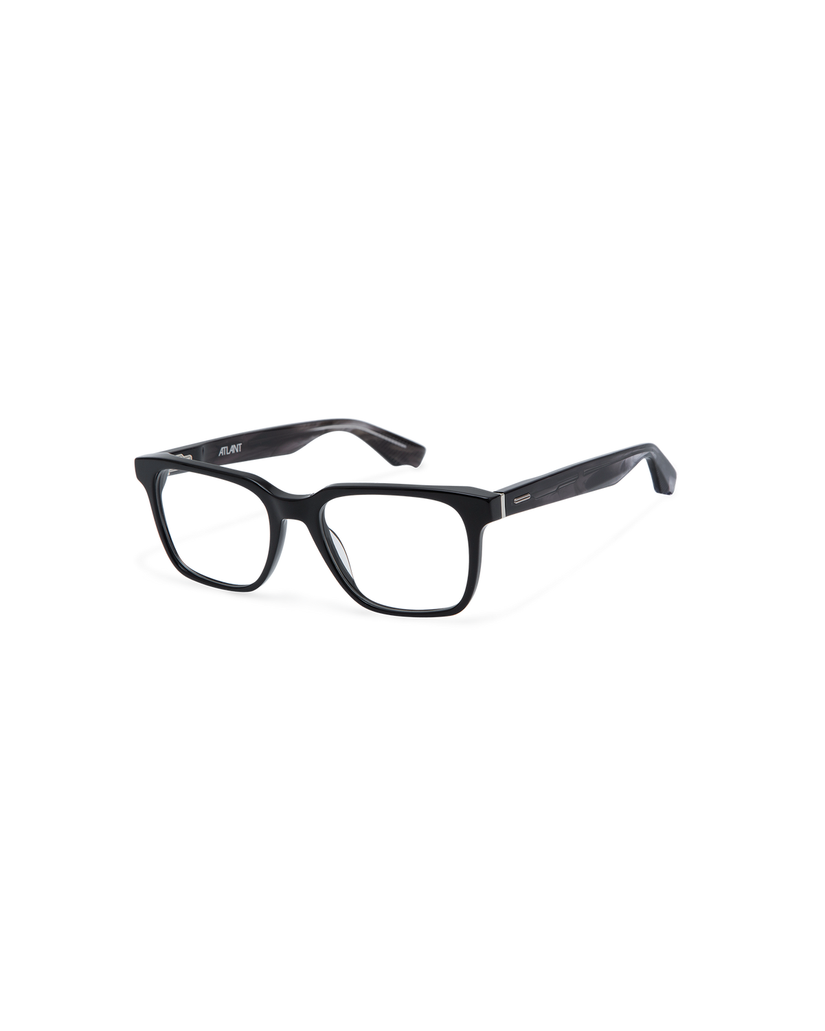 OTTO: Rectangular Acetato Noir optical glasses by ATLANT 12336