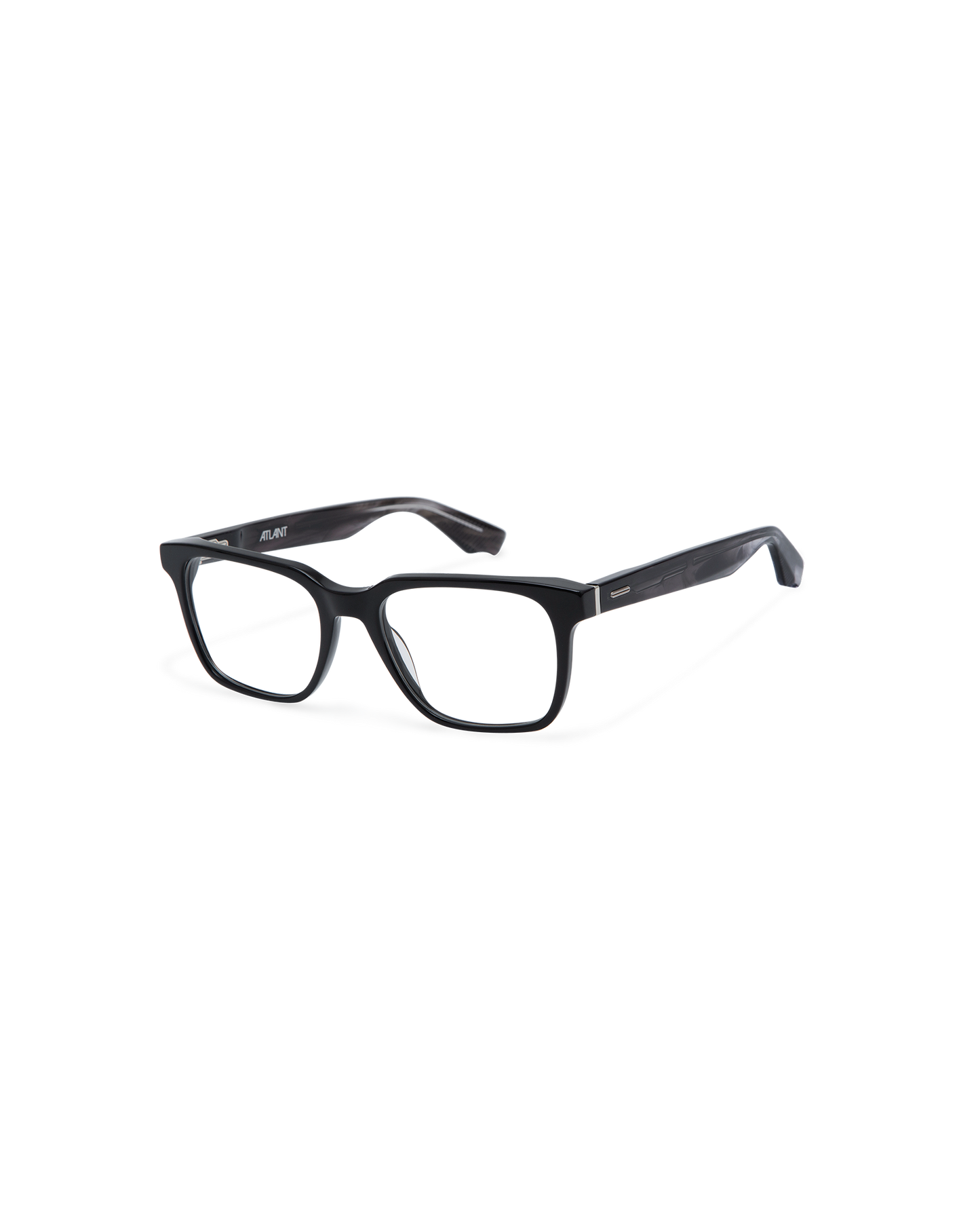 OTTO: Rectangular Acetato Noir optical glasses by ATLANT 12336