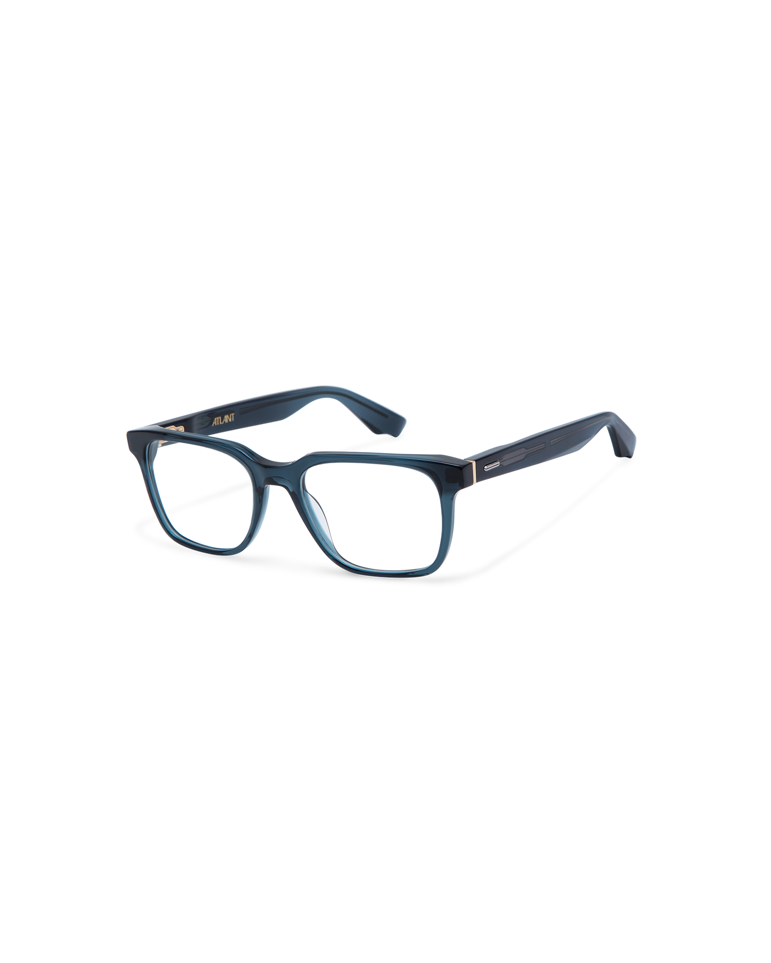 OTTO: Rectangular Acetato Azul optical glasses by ATLANT 12339