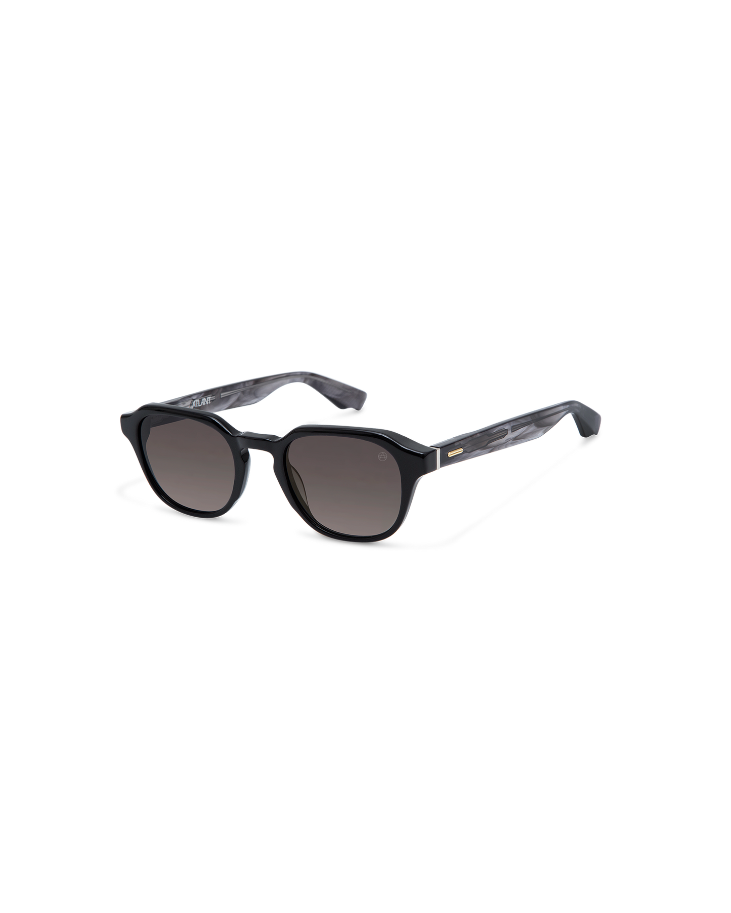 PHILIP: Redondas Acetato Noir sunglasses by ATLANT 12340
